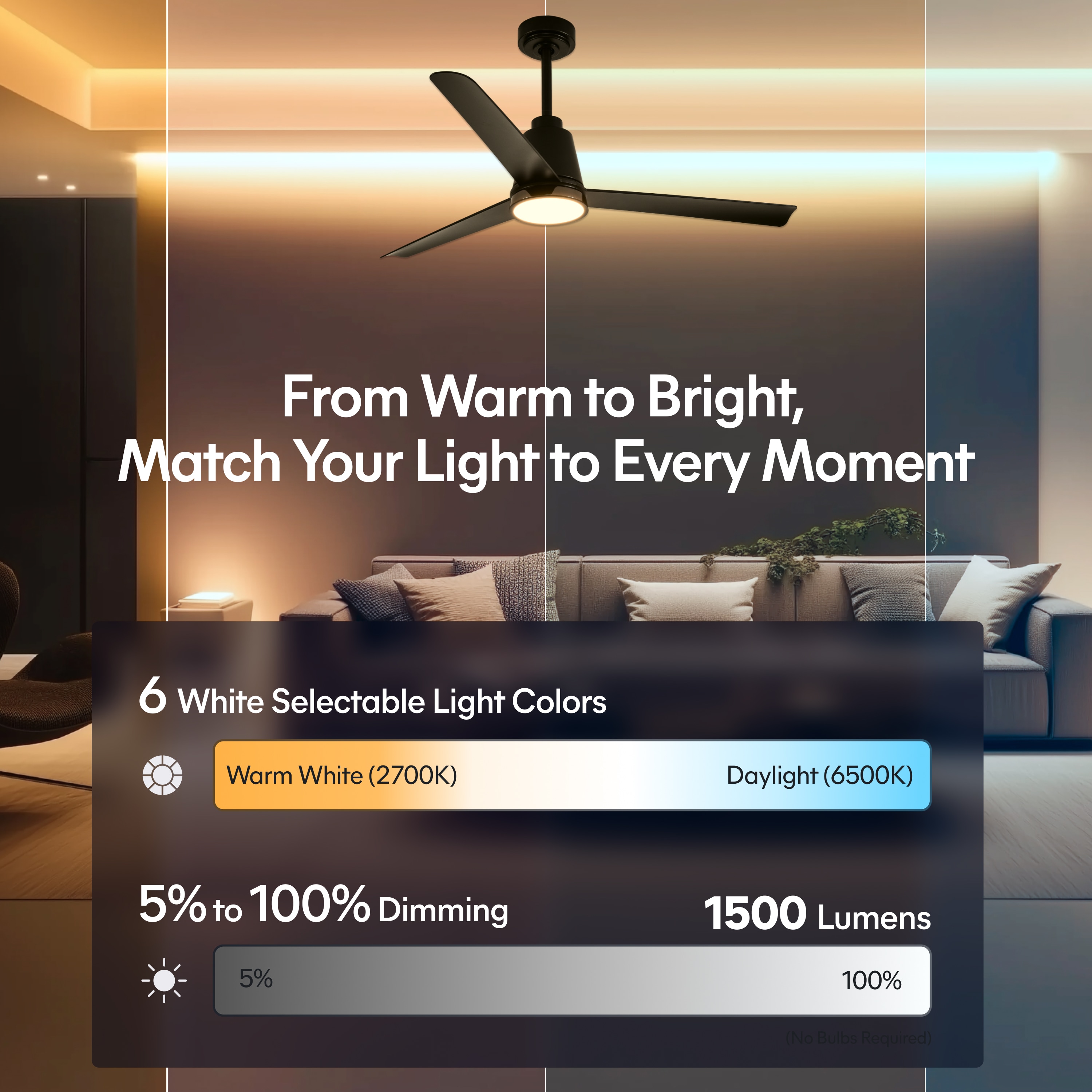 ALTITUDE SOLO-52-MBK-MBK-BKN Ceiling-Fans - View #10