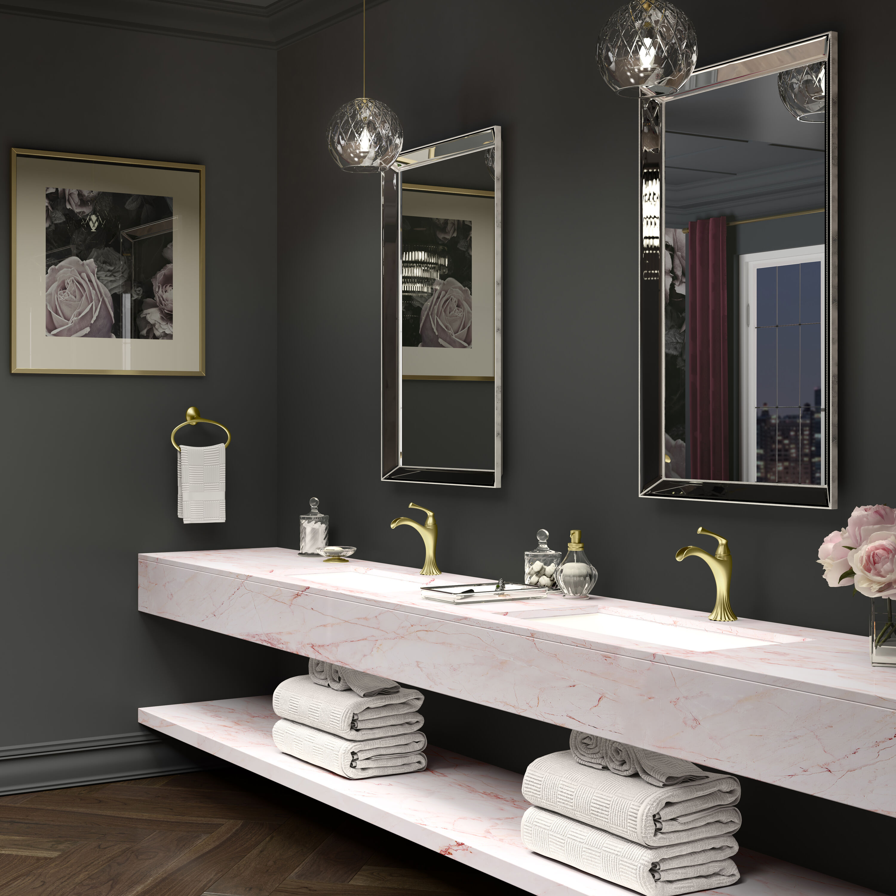 Pfister LG42-RH1BG Lavatory-Faucets - View #2