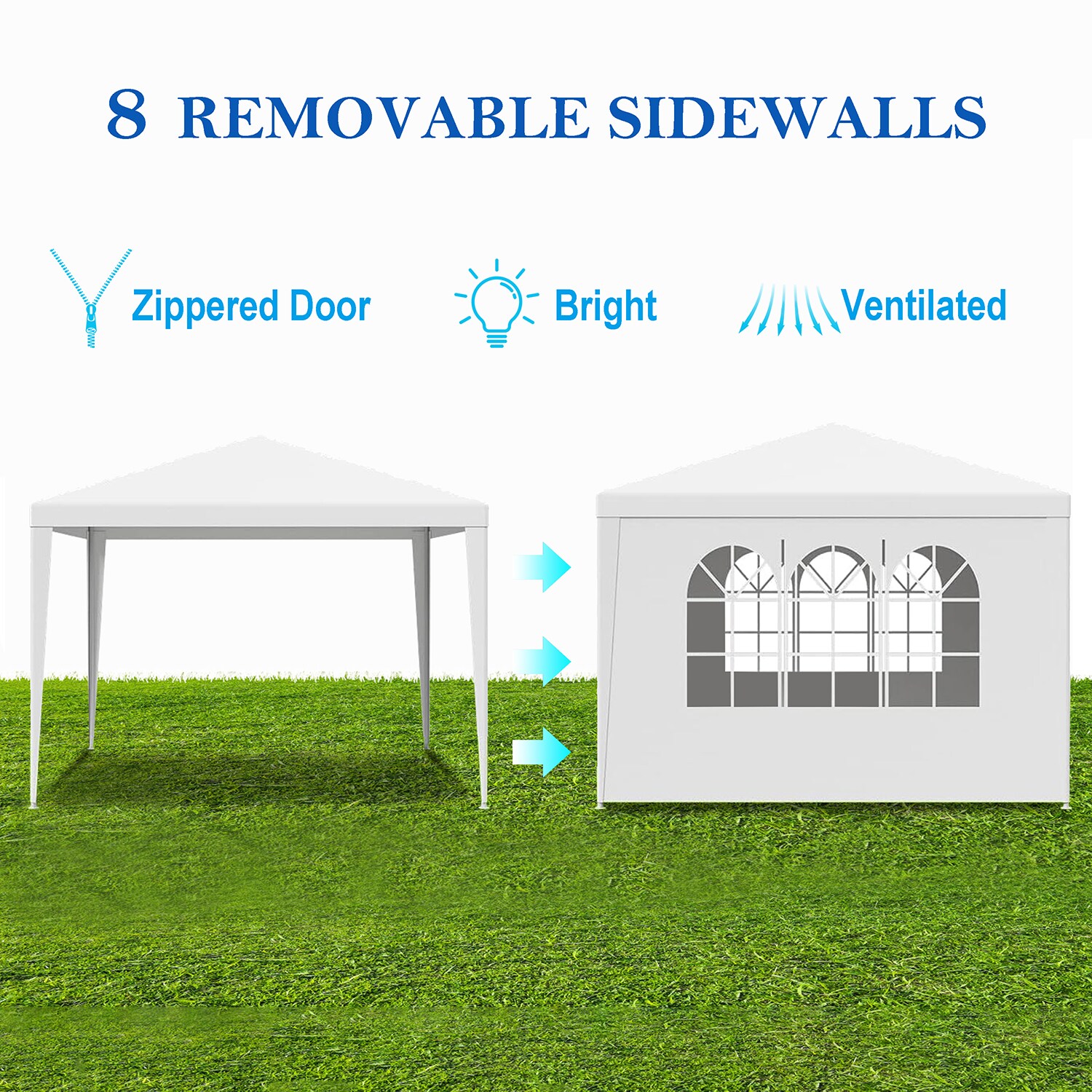 Mondawe MA-W1215102 Wood-Resin-Gazebos - View #6