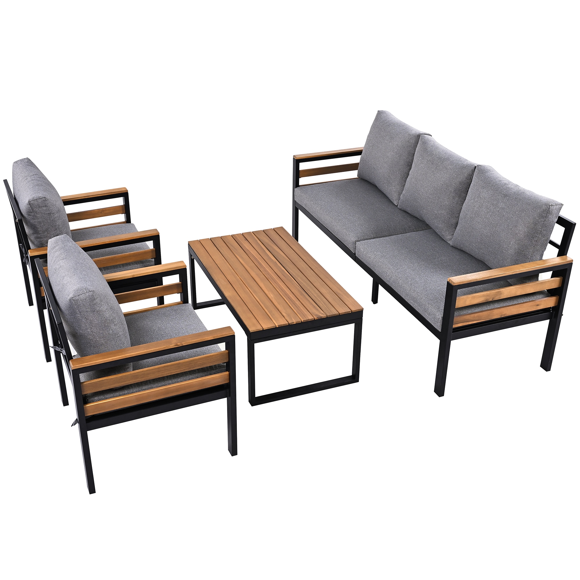 SINOFURN SYA430013BK Patio-Conversation-Sets - View #11
