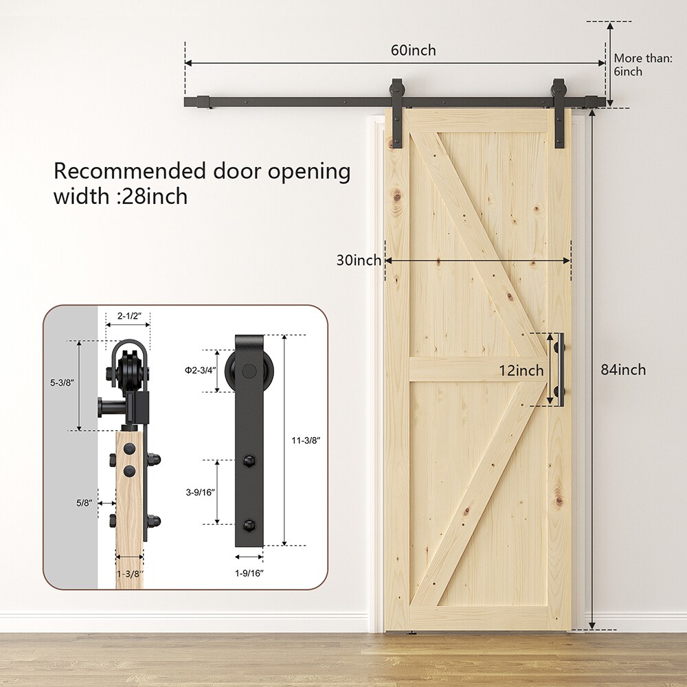 LOVMOR BD-02300046DC-30 Barn-Doors - View #4