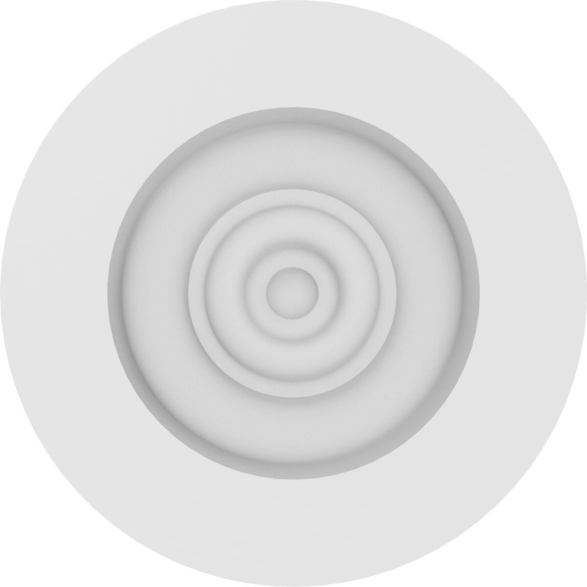 Ekena Millwork ROSP030X030X050GRY02 rosettes - View #2