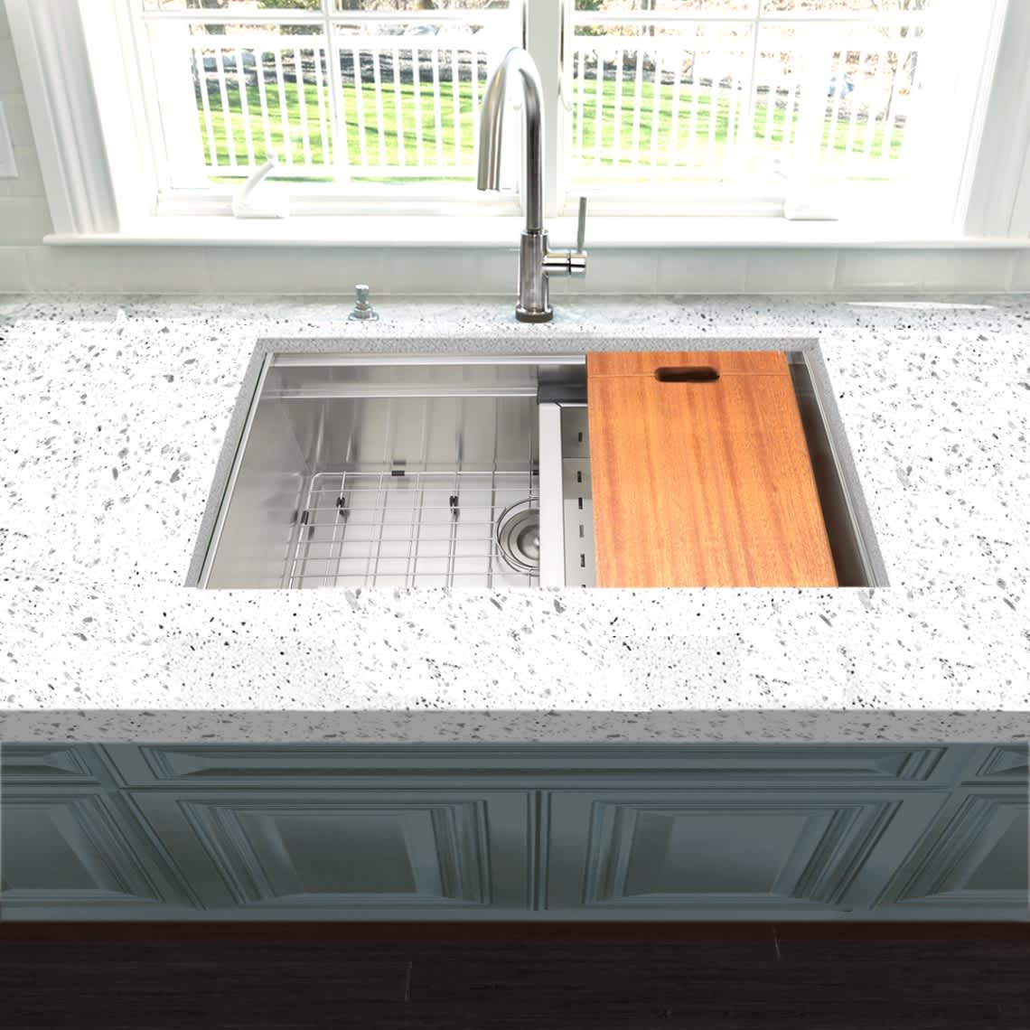 Nantucket ZR-PS-3018-16 Kitchen-Sinks - View #5