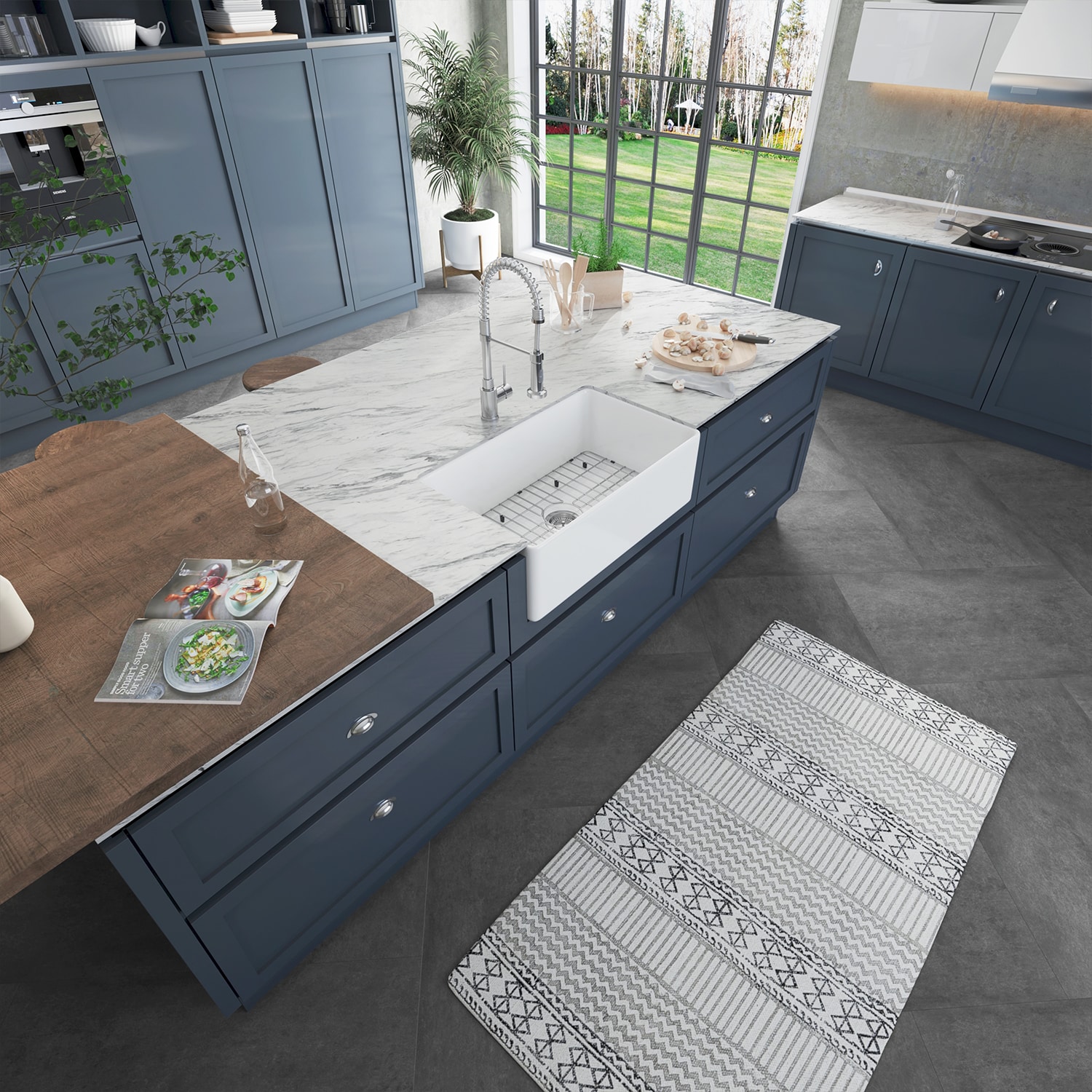 Sinber F3018S-OLR Kitchen-Sinks - View #7
