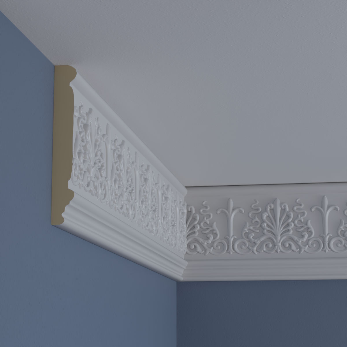 Ekena Millwork MLD07X01MO-CASE-2 Chair-Rail-Moulding - View #10