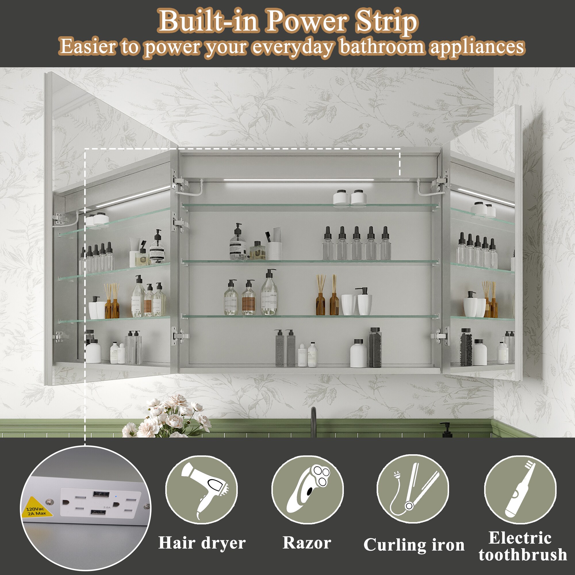 ExBrite DIBC3030LE Bathroom-Medicine-Cabinets - View #11