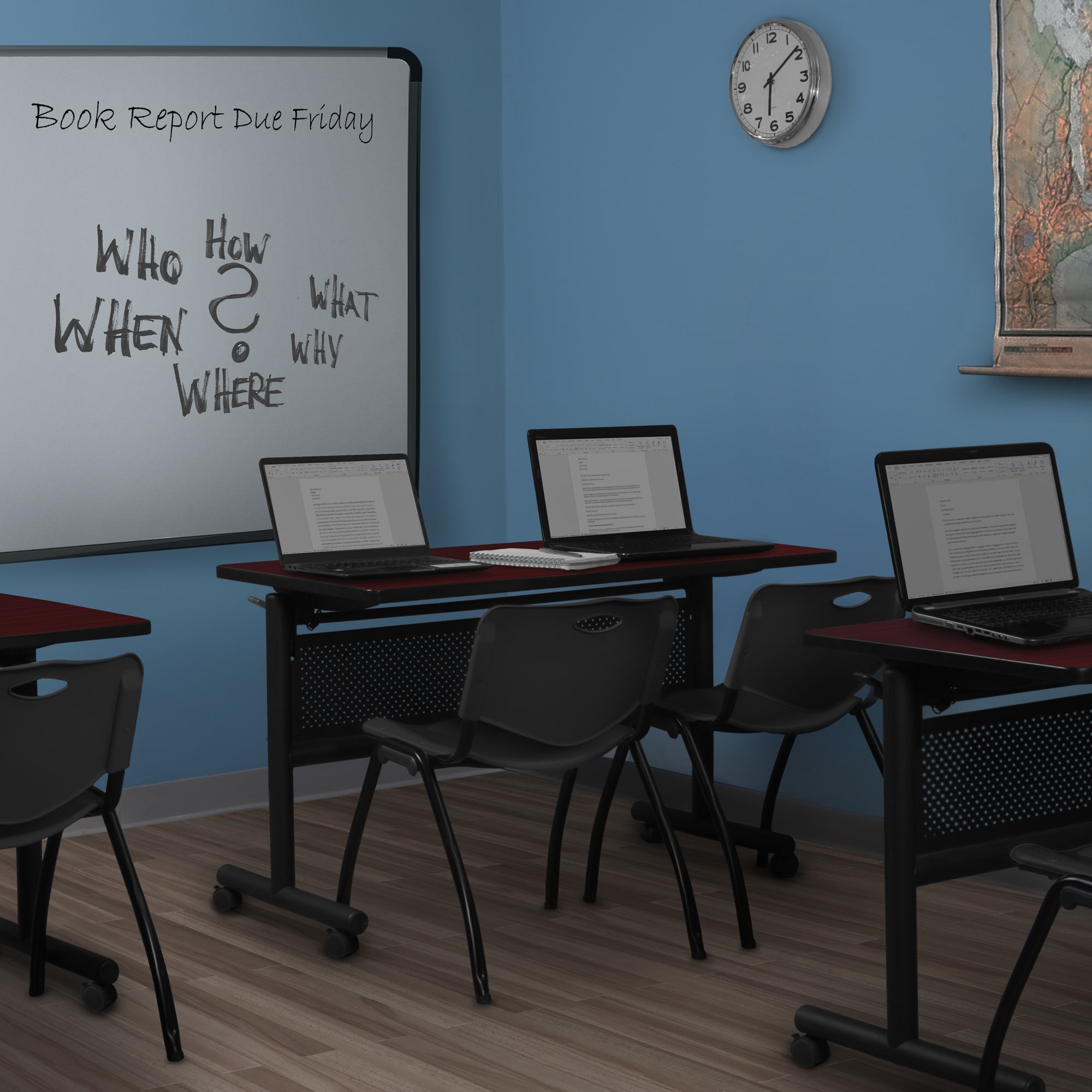 Regency MKFTM4824MH47BK Office-Tables - View #9