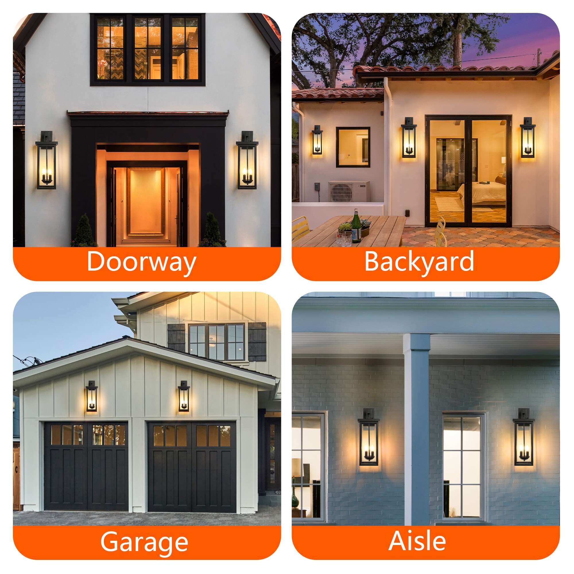 Iseryn D13S4054 Outdoor-Wall-Lighting - View #3
