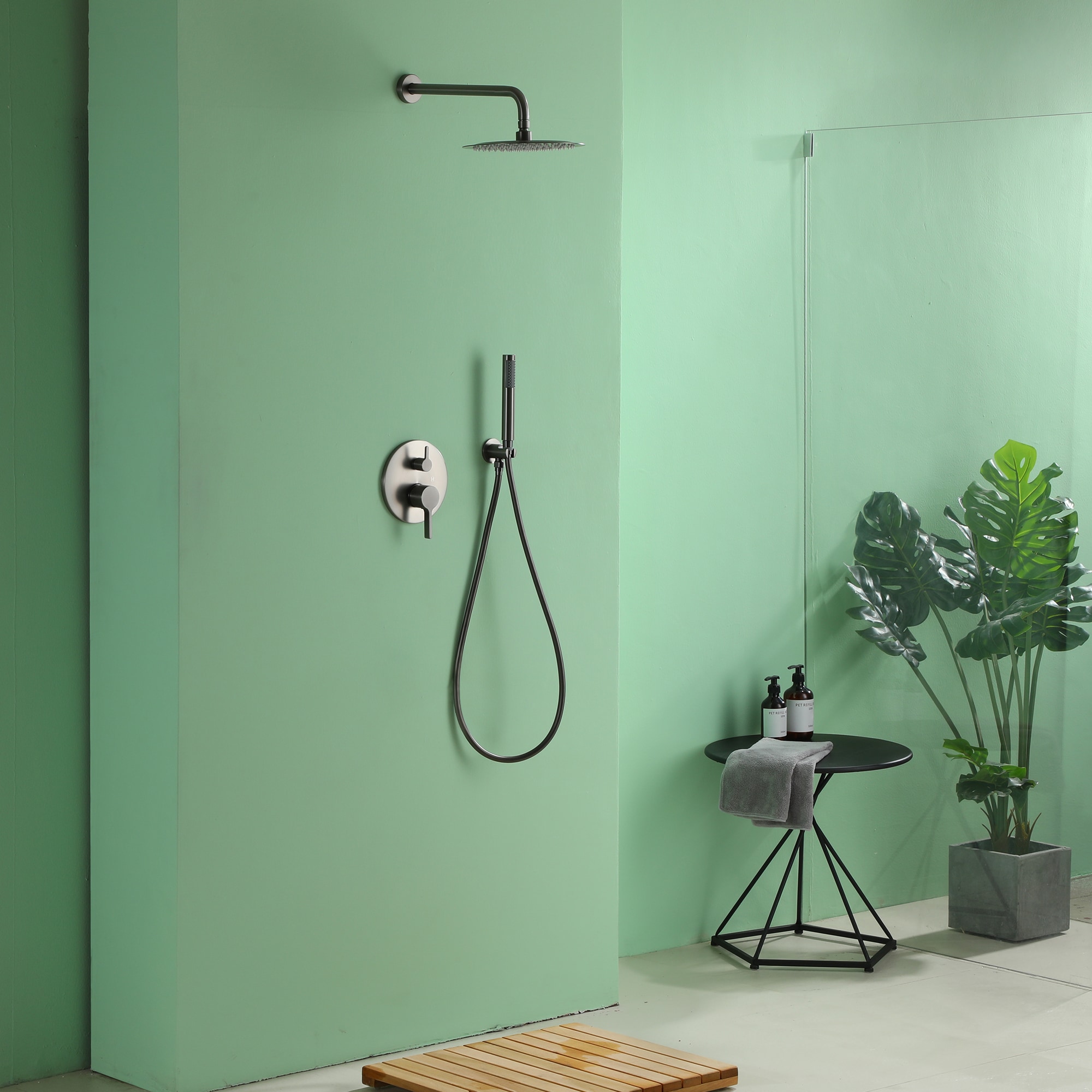 Clihome CL-EB12C3MB Showerhead-Bar-Panels - View #2