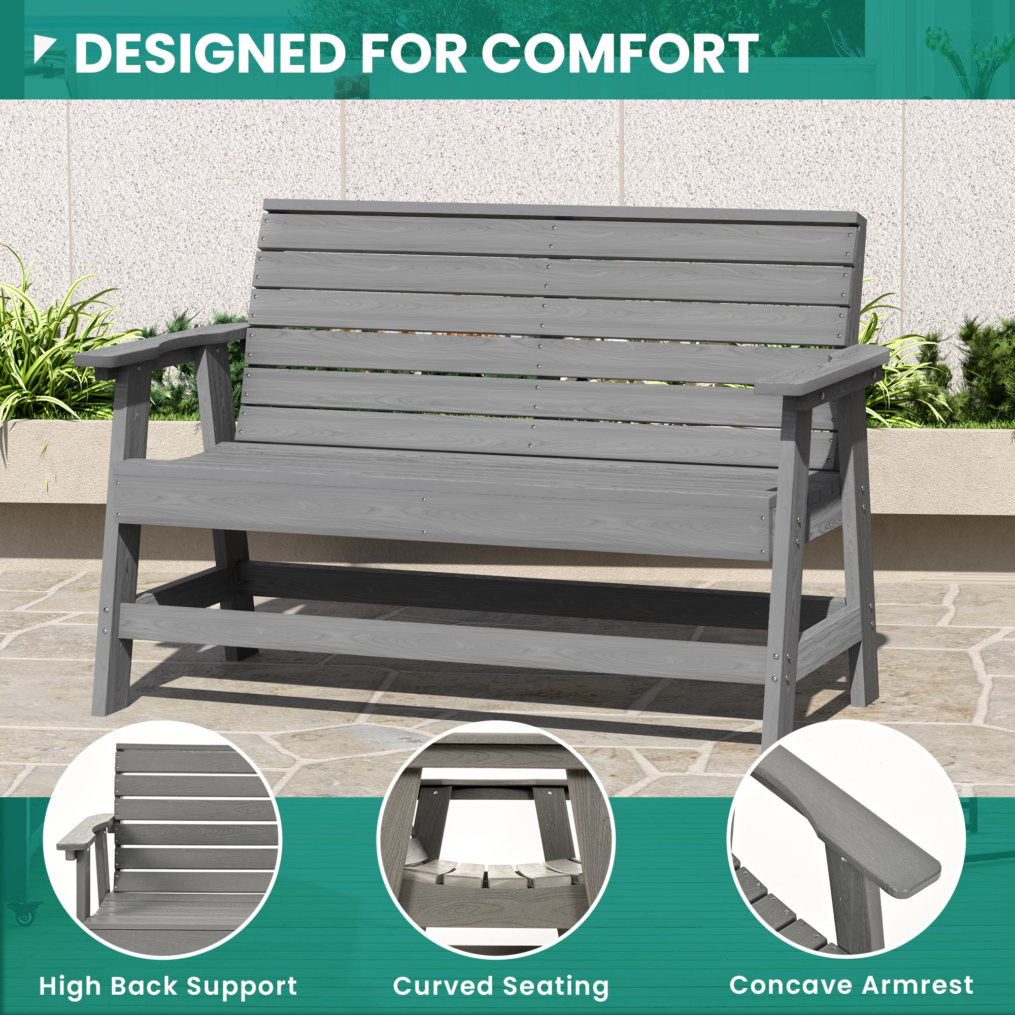 PamaPic HPE-SF-4JT-H-ML1 Patio-Conversation-Sets - View #7