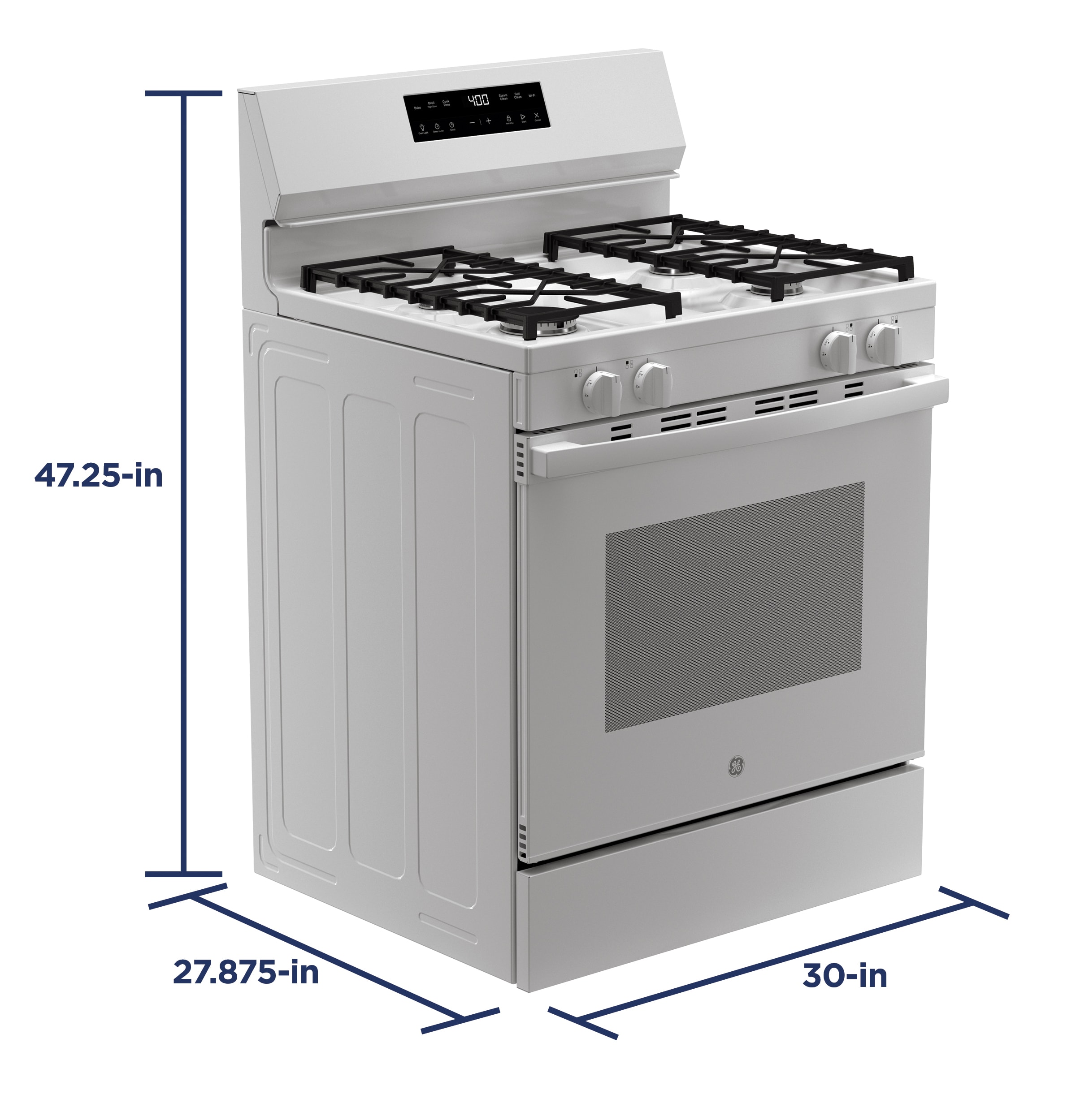 GE GGF400PVWW Freestanding-Gas-Ranges - View #12