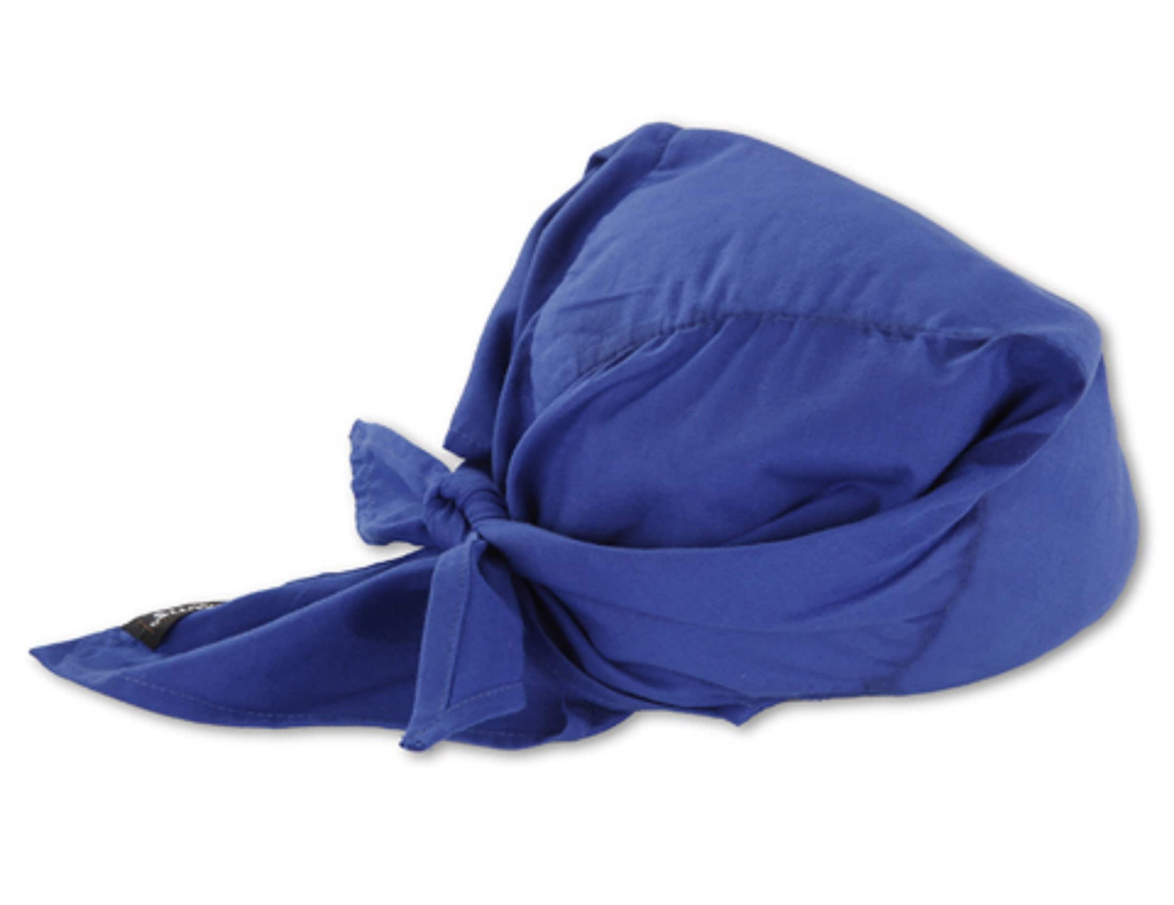 Ergodyne Chill-Its 6710CT Evaporative Cooling Dew Rag Blue #12783-2EF8