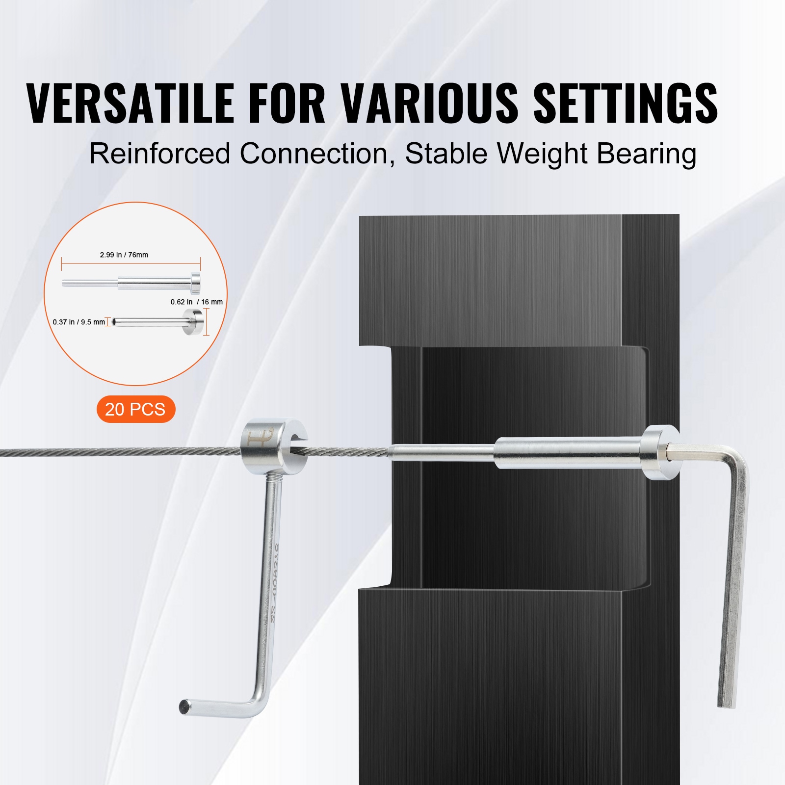 VEVOR SCYXZJQYS20J04750V0 railings - View #2