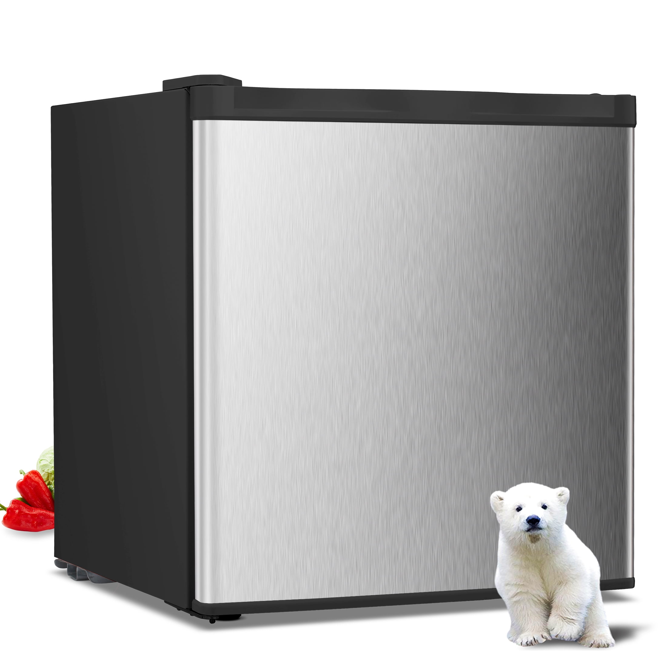 COWSAR D5840C-SILVER 1.1-cu ft Upright Freezer ( Silver )