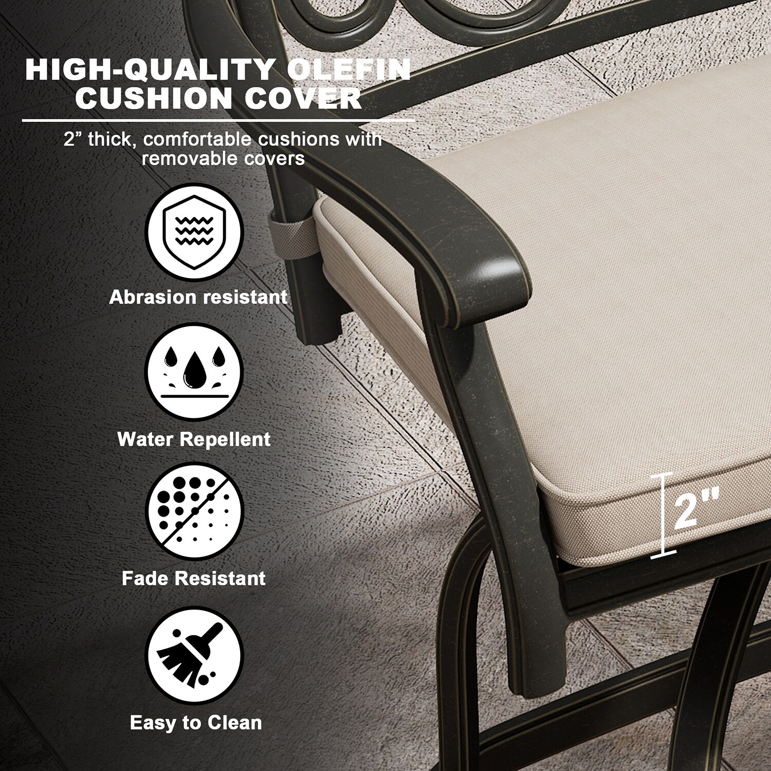Mondawe MO-LD29GB3PS-BE Patio-Dining-Sets - View #6