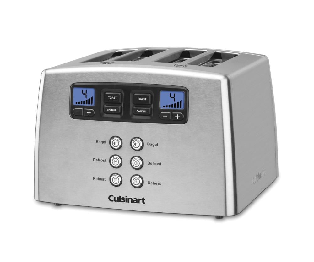 Cuisinart 4-Slice Brushed Stainless Hybrid Toaster