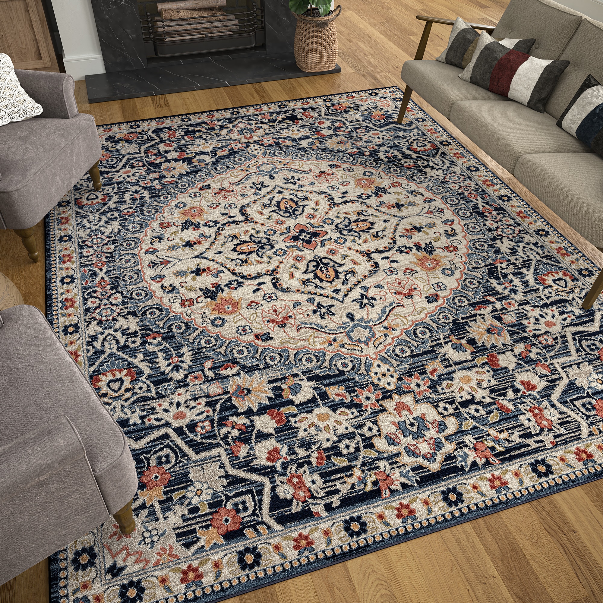 Tayse TUS1107 5X8 rugs - View #6