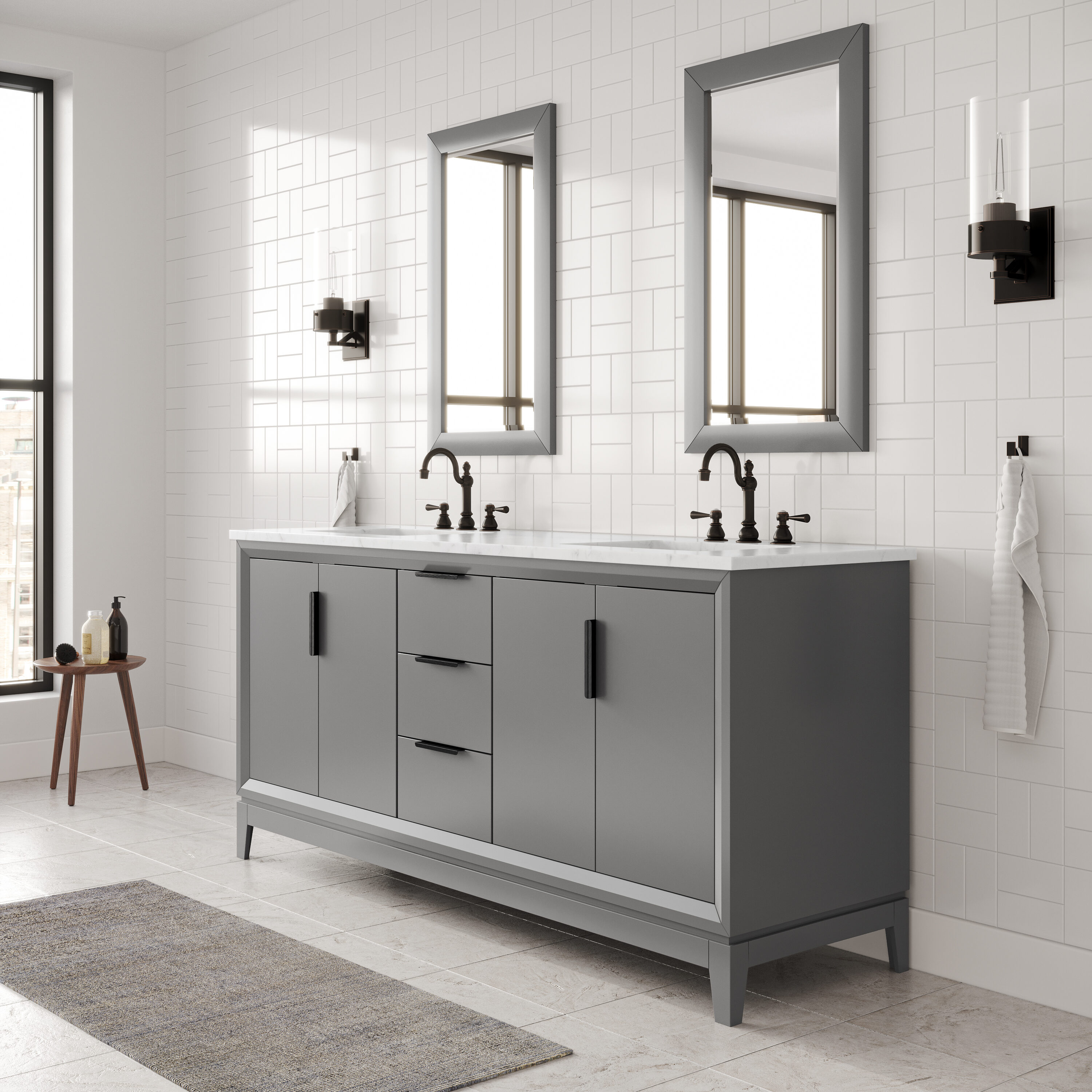 Water Creation VEL072CWCG00 Bath-Vanity-Combo - View #6