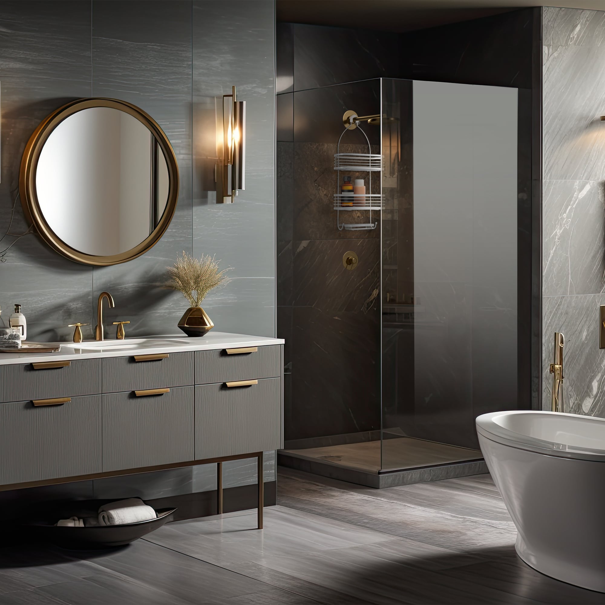 ACENTO SC421MWT Hanging-Shower-Caddies - View #7