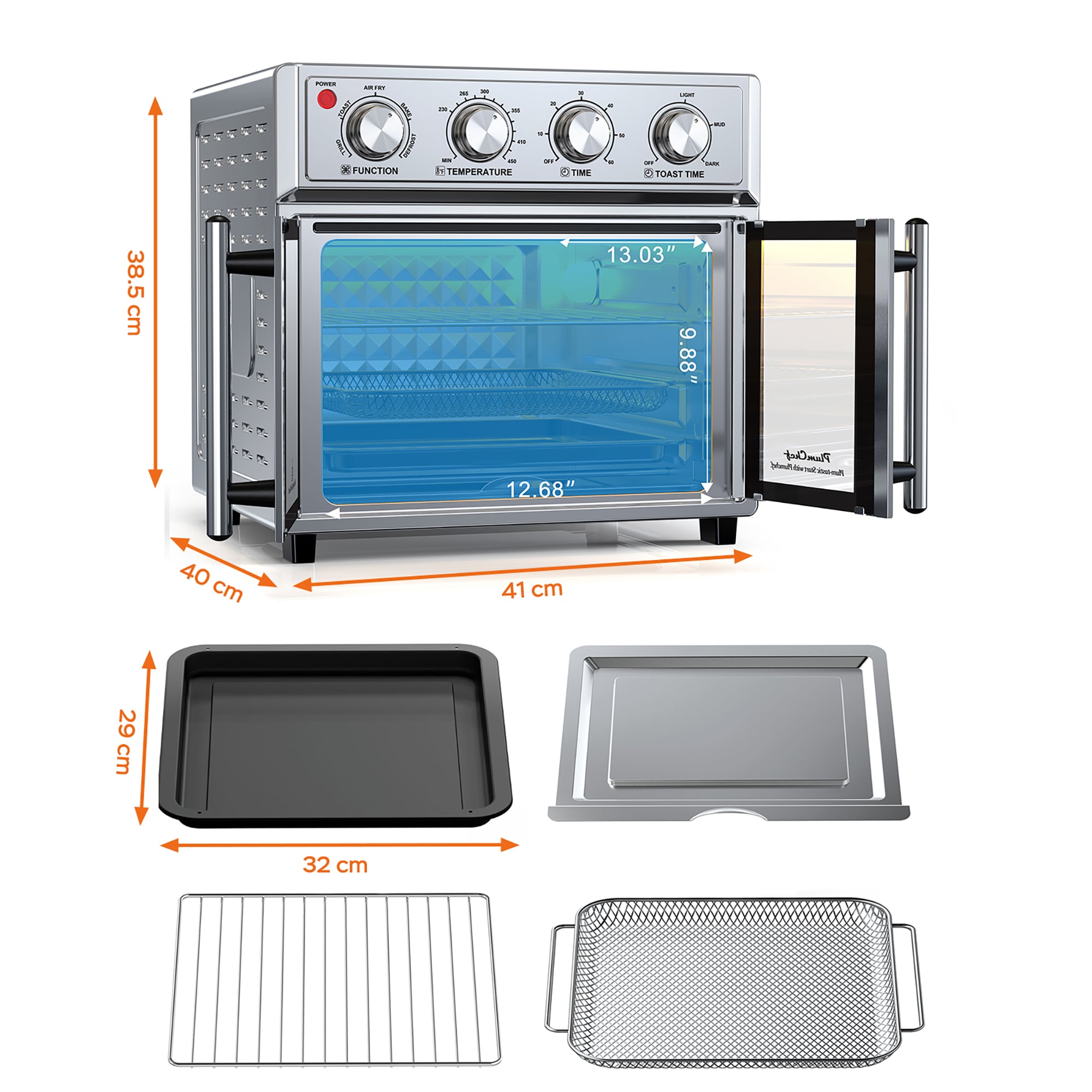 Elite Gourmet CLF-P401504 Countertop-Toaster-Ovens - View #5