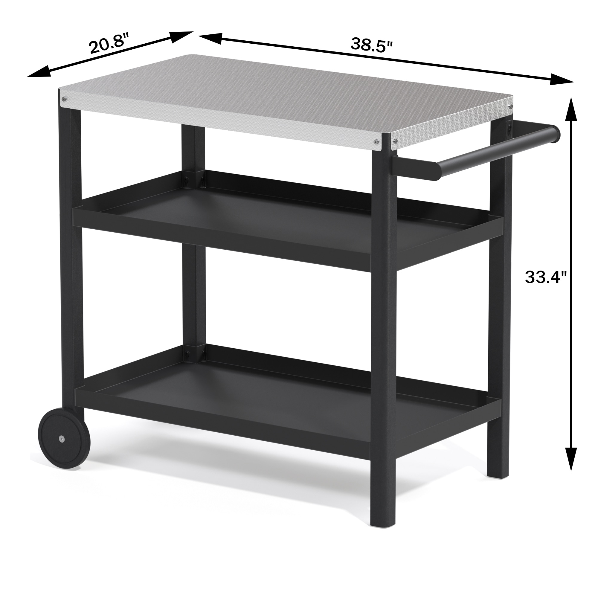 Poly furniture KC-SS06-BK Grill-Carts-Grill-Stands - View #6