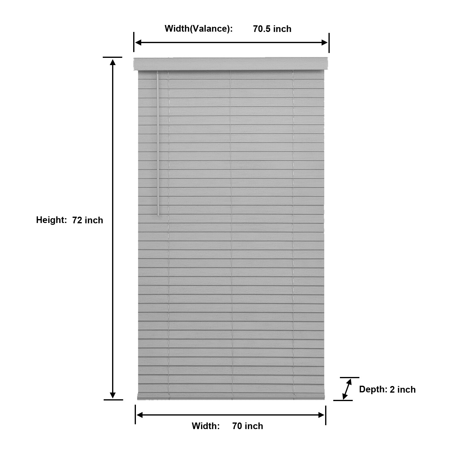 allen + roth DFWDB7272-70 blinds - View #7