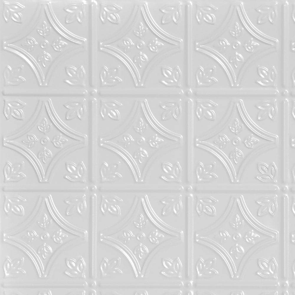 From Plain to Beautiful in Hours SKPC209-WH-24X24-N-6 Ceiling-Tile - View #2