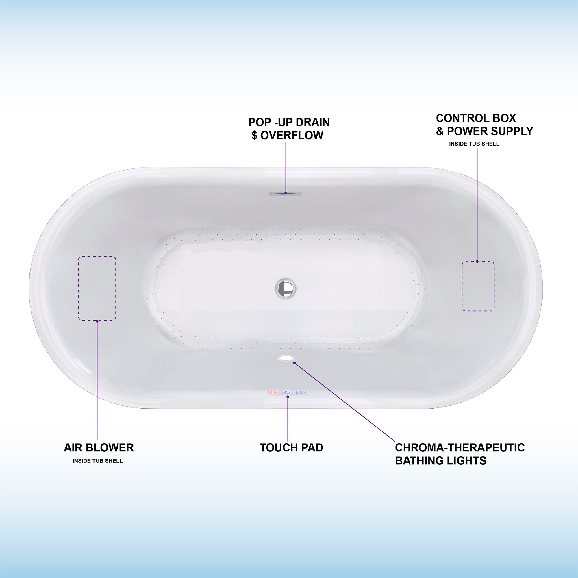 Woodbridge LB173 bathtubs - View #11