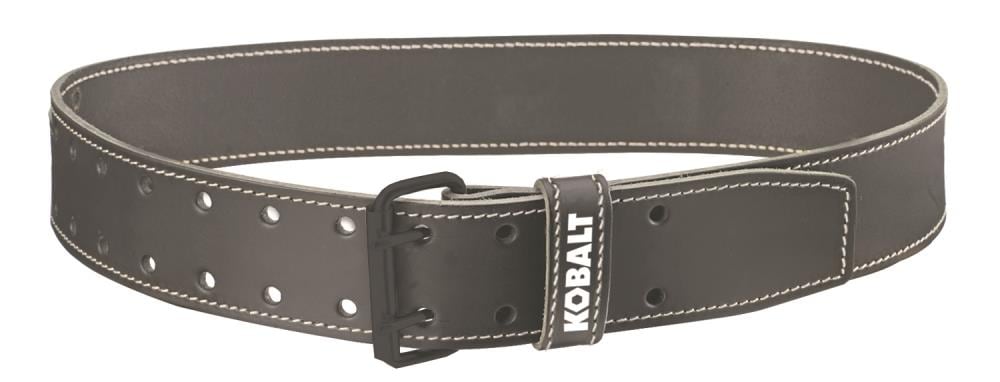4" in Heavy Duty Leather Work Tool Belt with Extra Foam Padded Fits upto 54" 