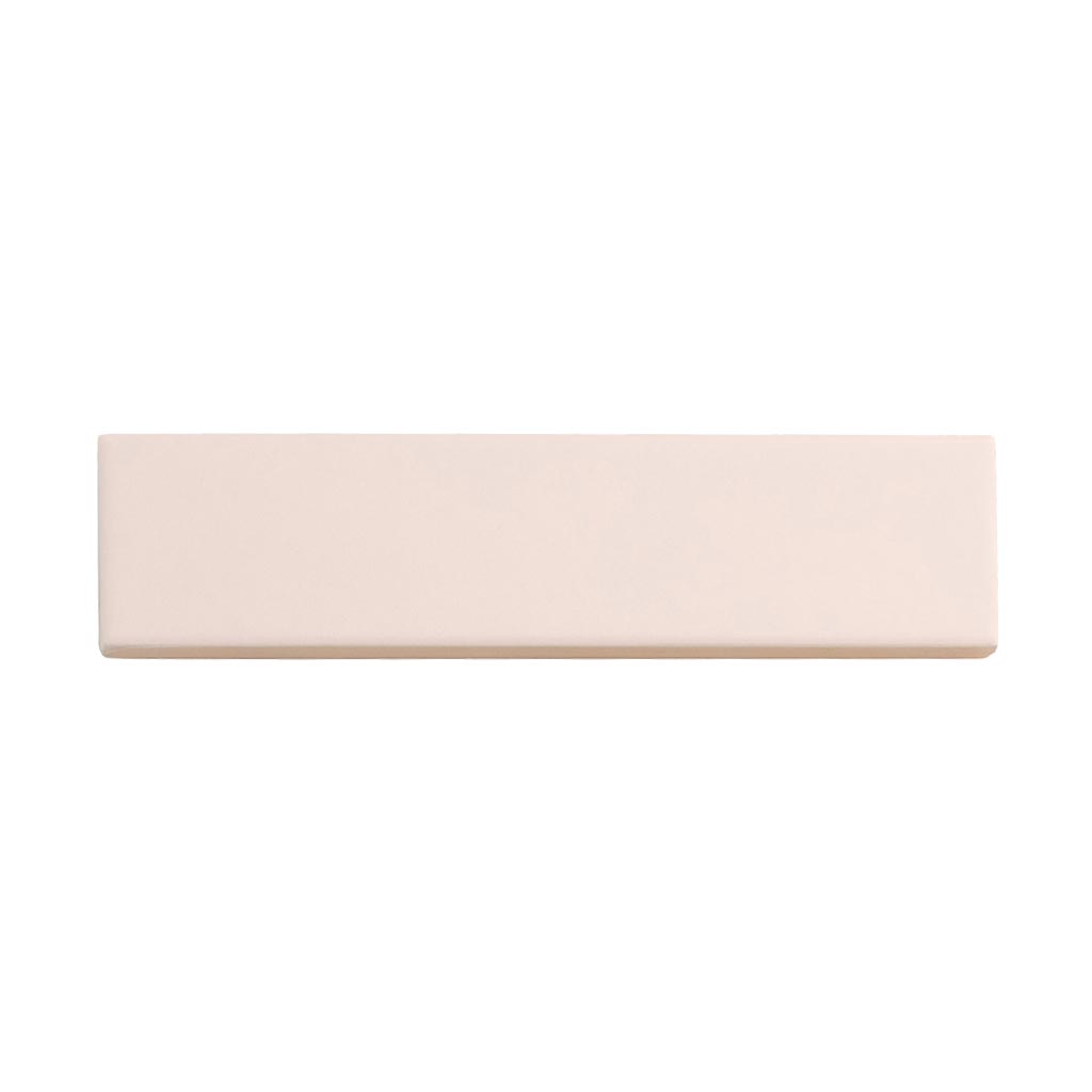 Matte Pink Ceramic Subway Tile 2" x 8"