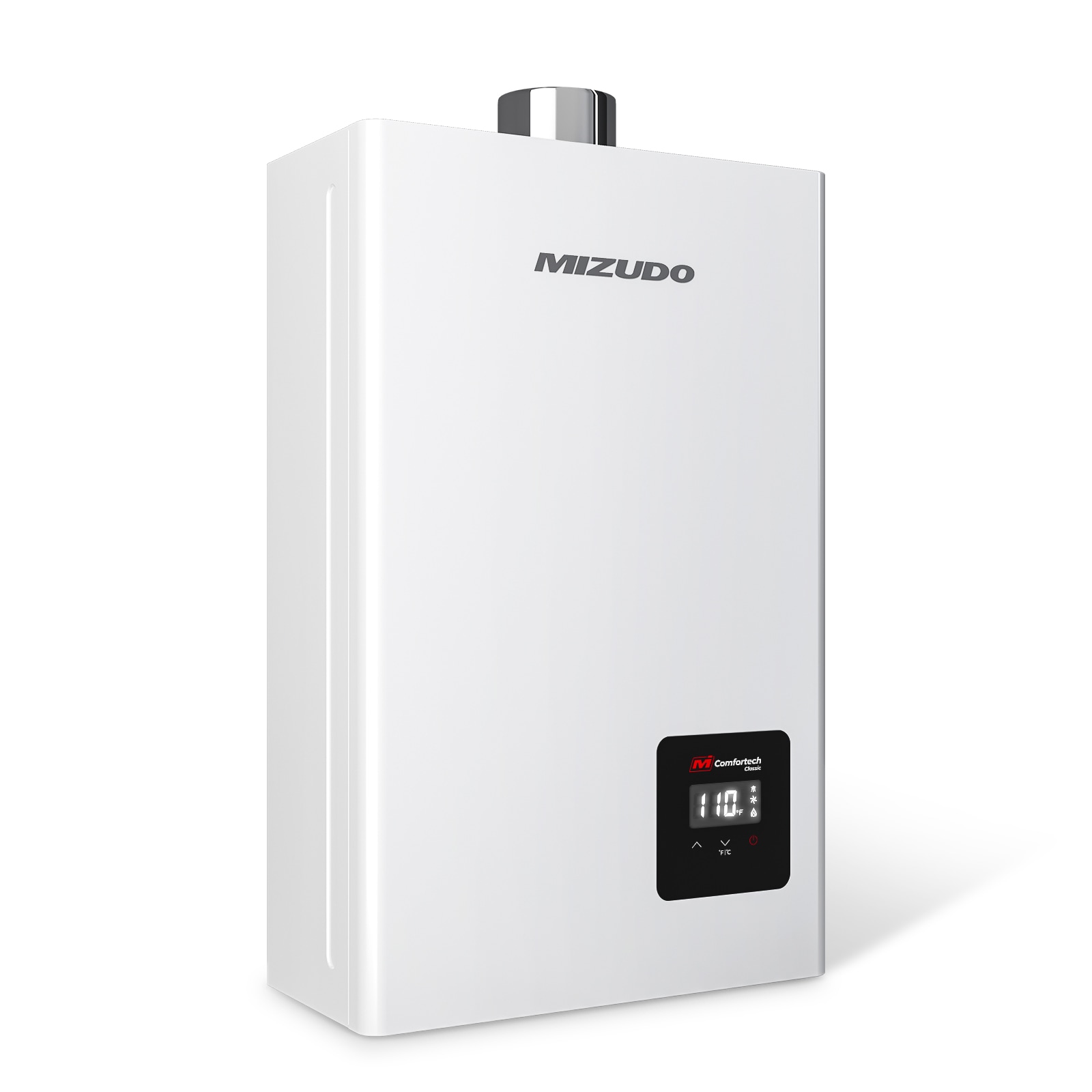 Mizudo FDG-CS80W-LP Propane Gas Tankless Water Heater, Indoor 3.6-GPM, 80,000-BTU Instant Hot Water Heater