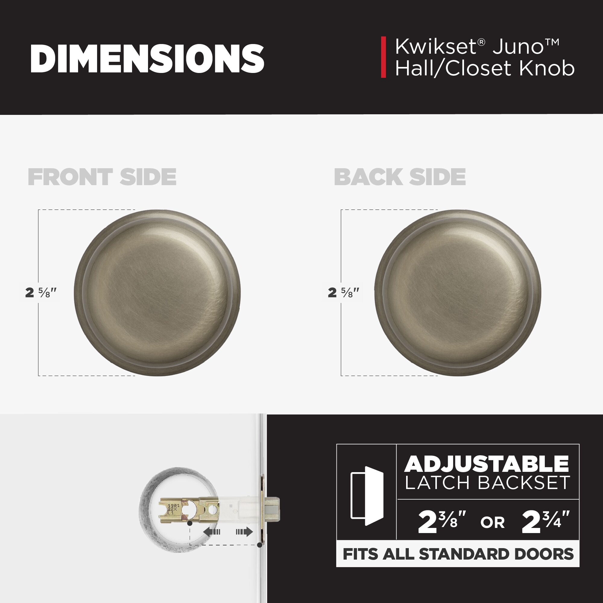 Kwikset Signature Series 720J 5 CP Door-Knobs - View #8