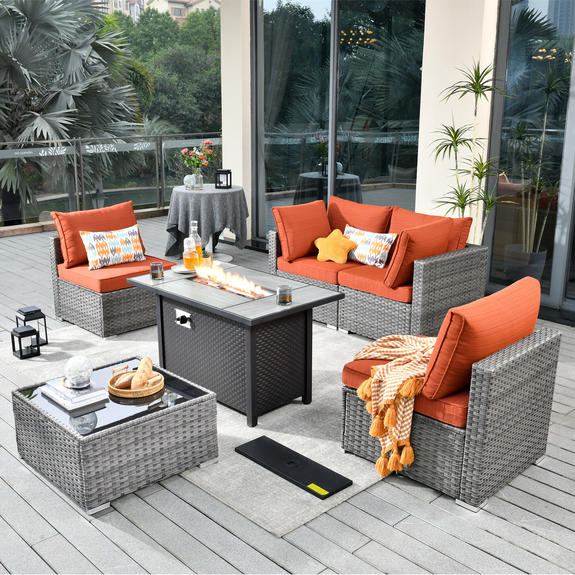 XIZZI XIHOPS8053-IFP Patio-Conversation-Sets - View #2