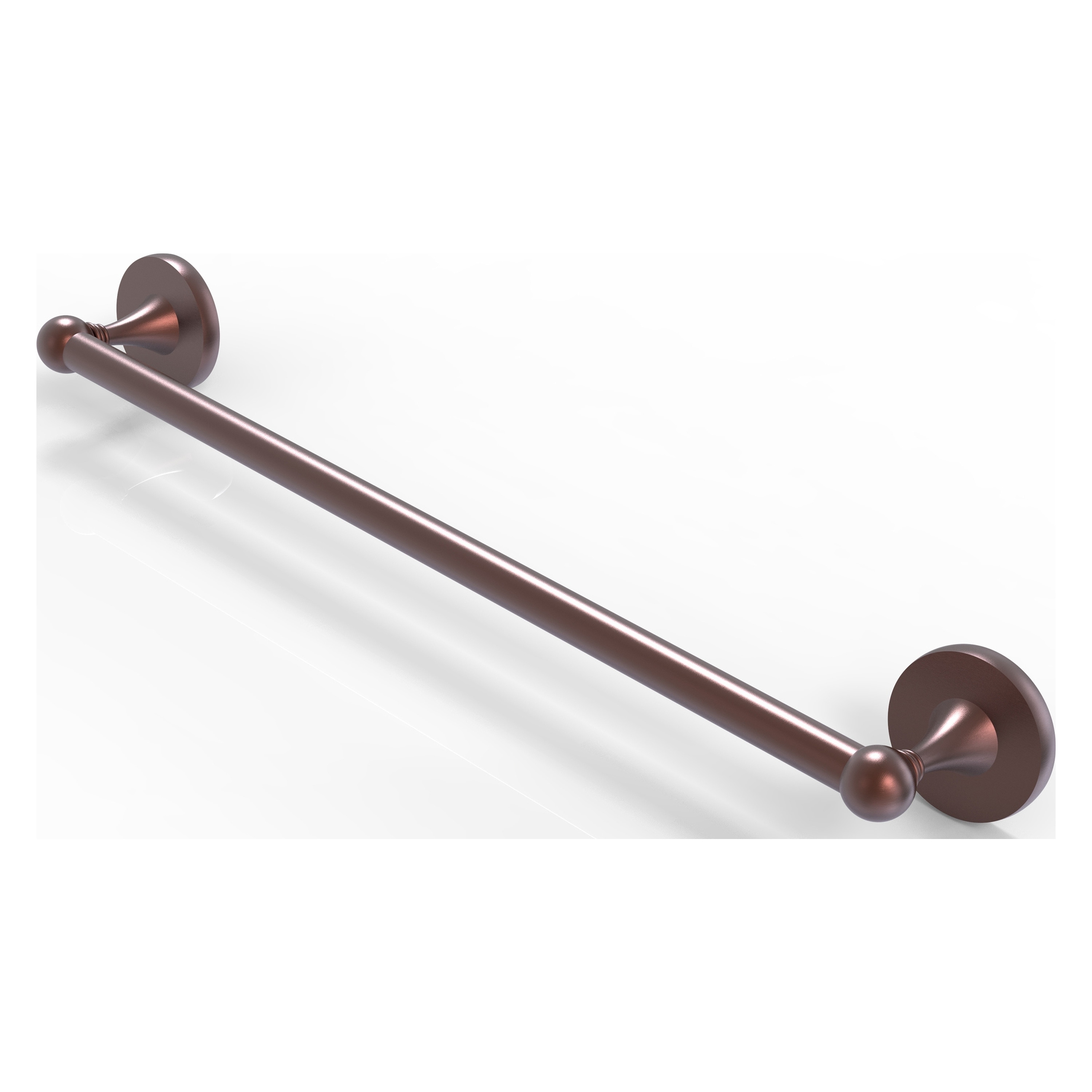 Allied Brass SL-41-36-CA Shadwell 36-in Antique Copper Wall mount Single Towel Bar