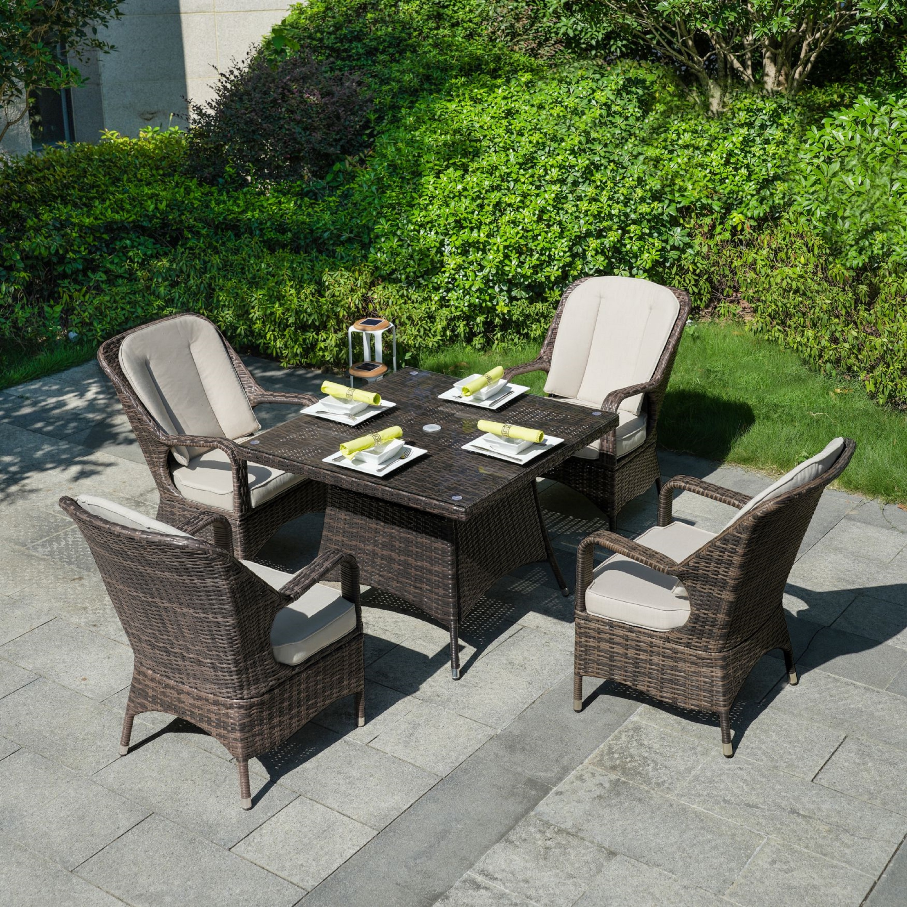 Moda Furnishings MPAD-1710-BR Patio-Dining-Sets - View #3