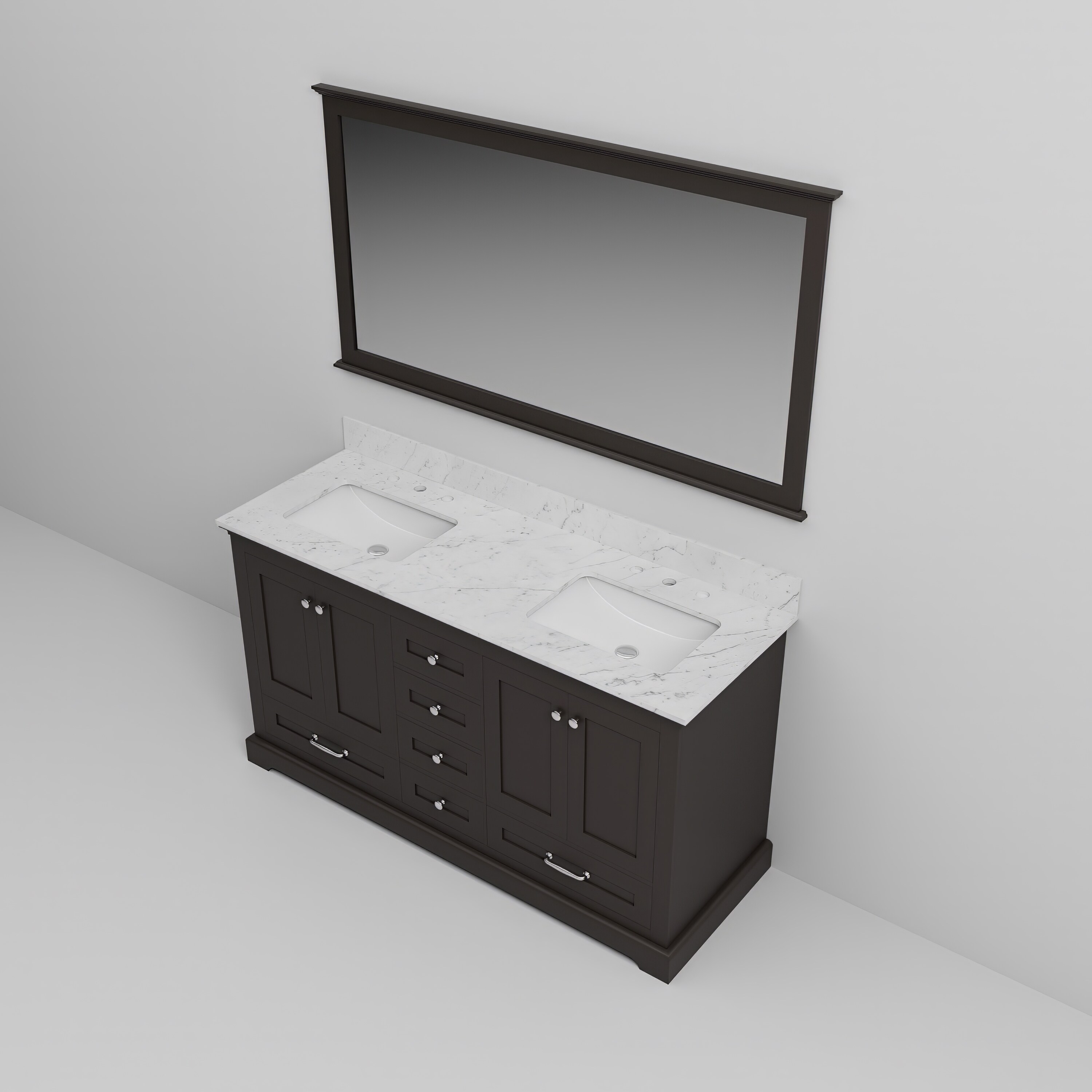 Lexora LD342260DGDSM58 Bath-Vanity-Combo - View #12