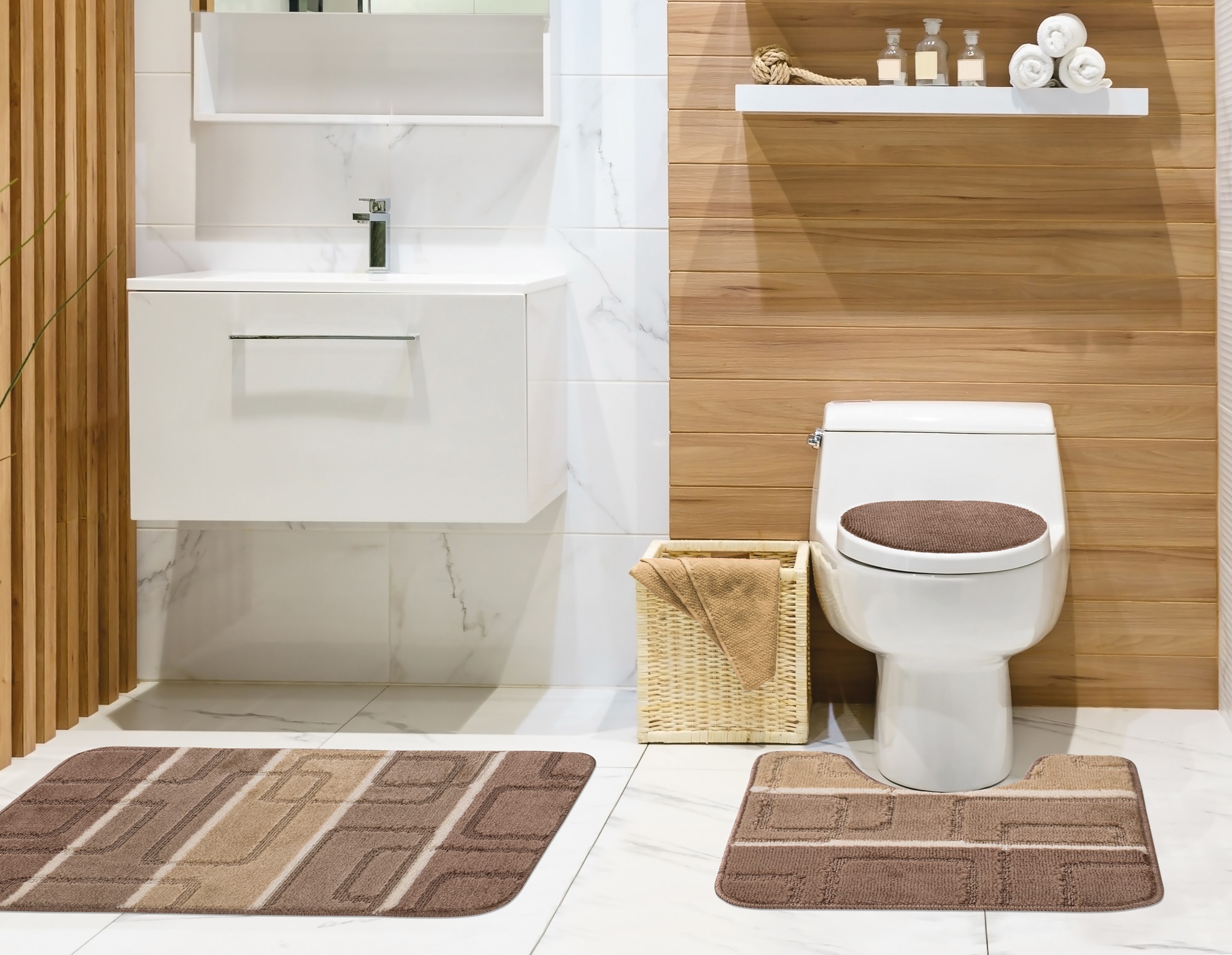 Ottomanson LAY5011-3PCS Bath-Rugs - View #5