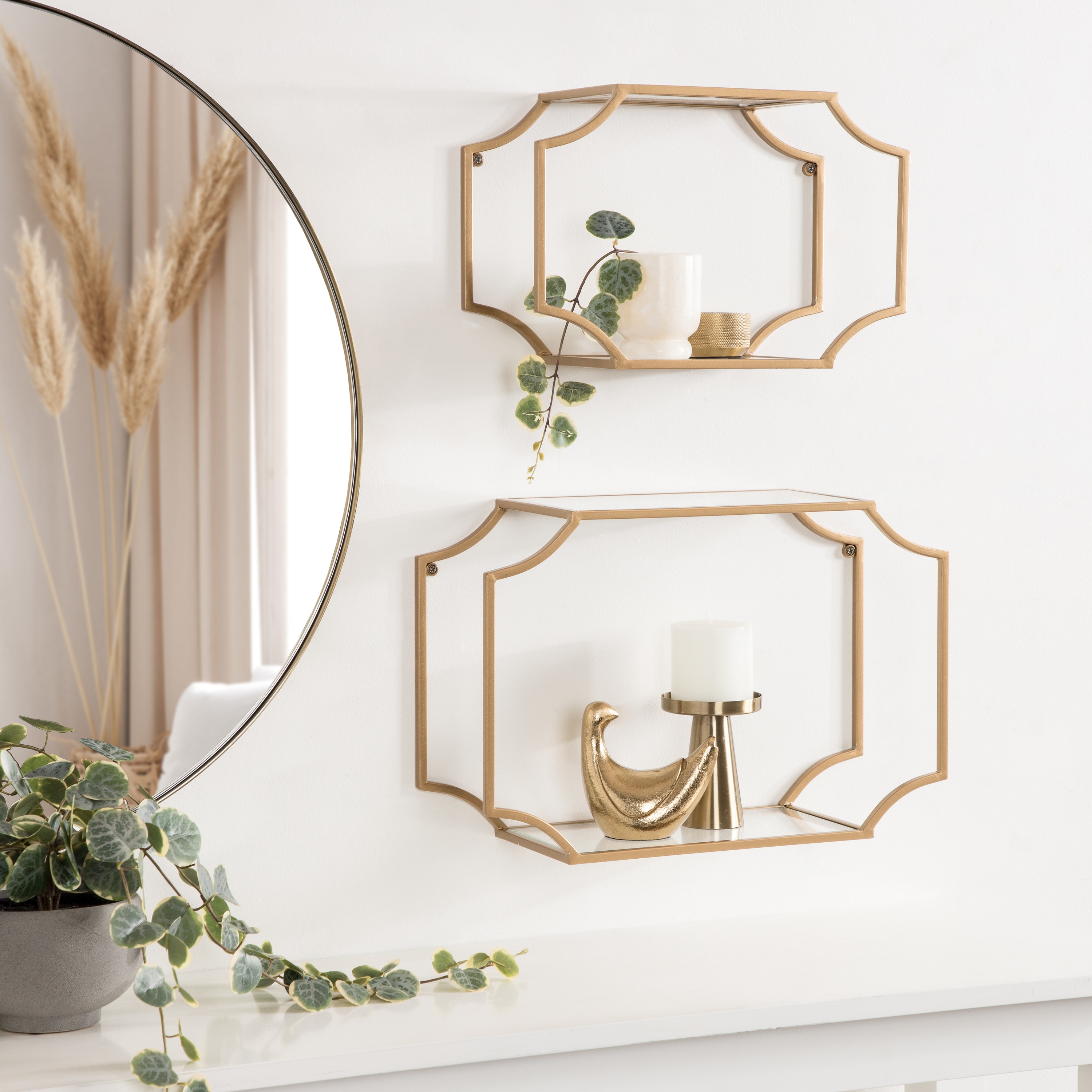 Kate and Laurel 220466 Wall-Mounted-Shelving - View #6