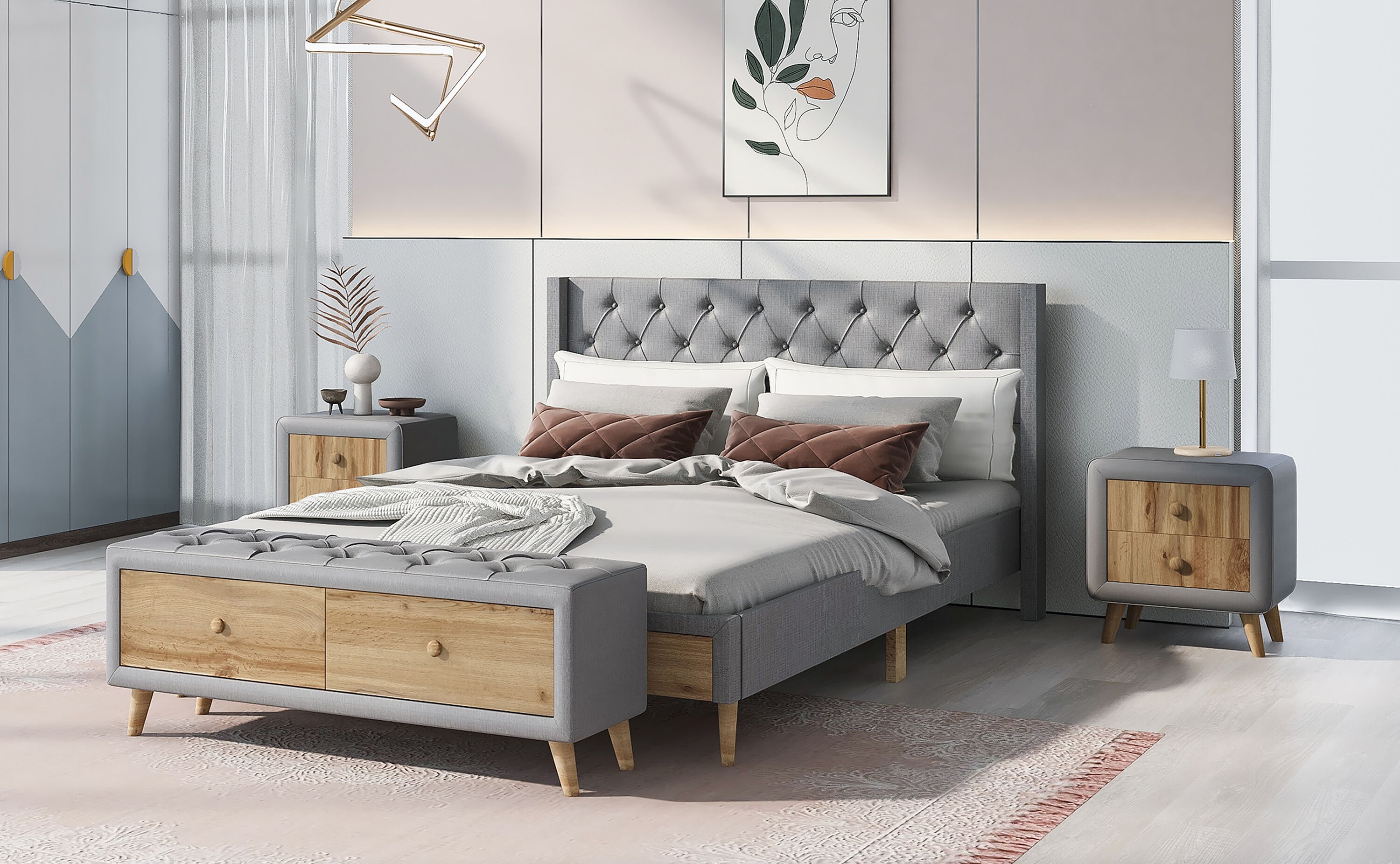 ModernLuxe L-HL000006AAE beds - View #10