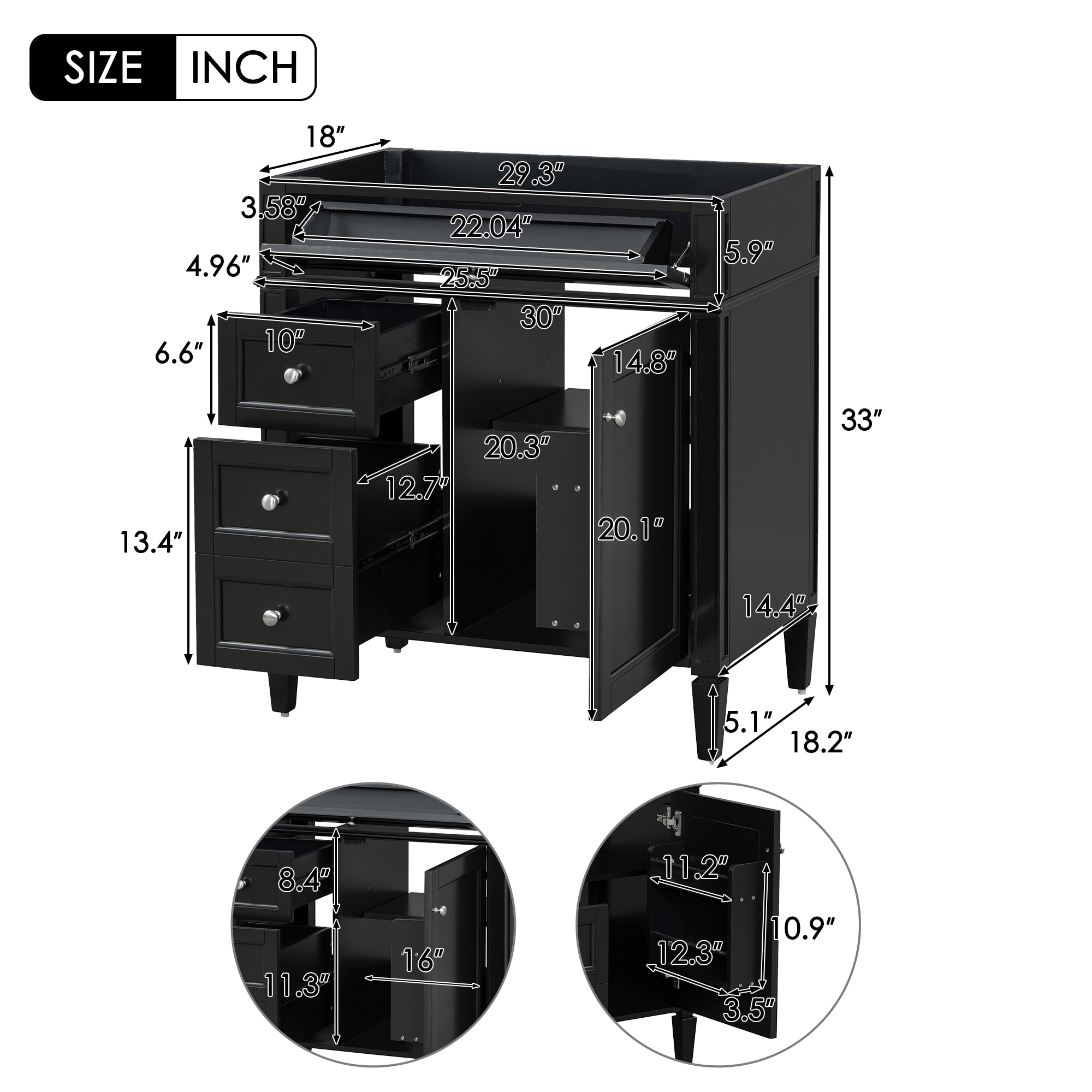LOVMOR SF-L-N710P236988B vanities - View #7