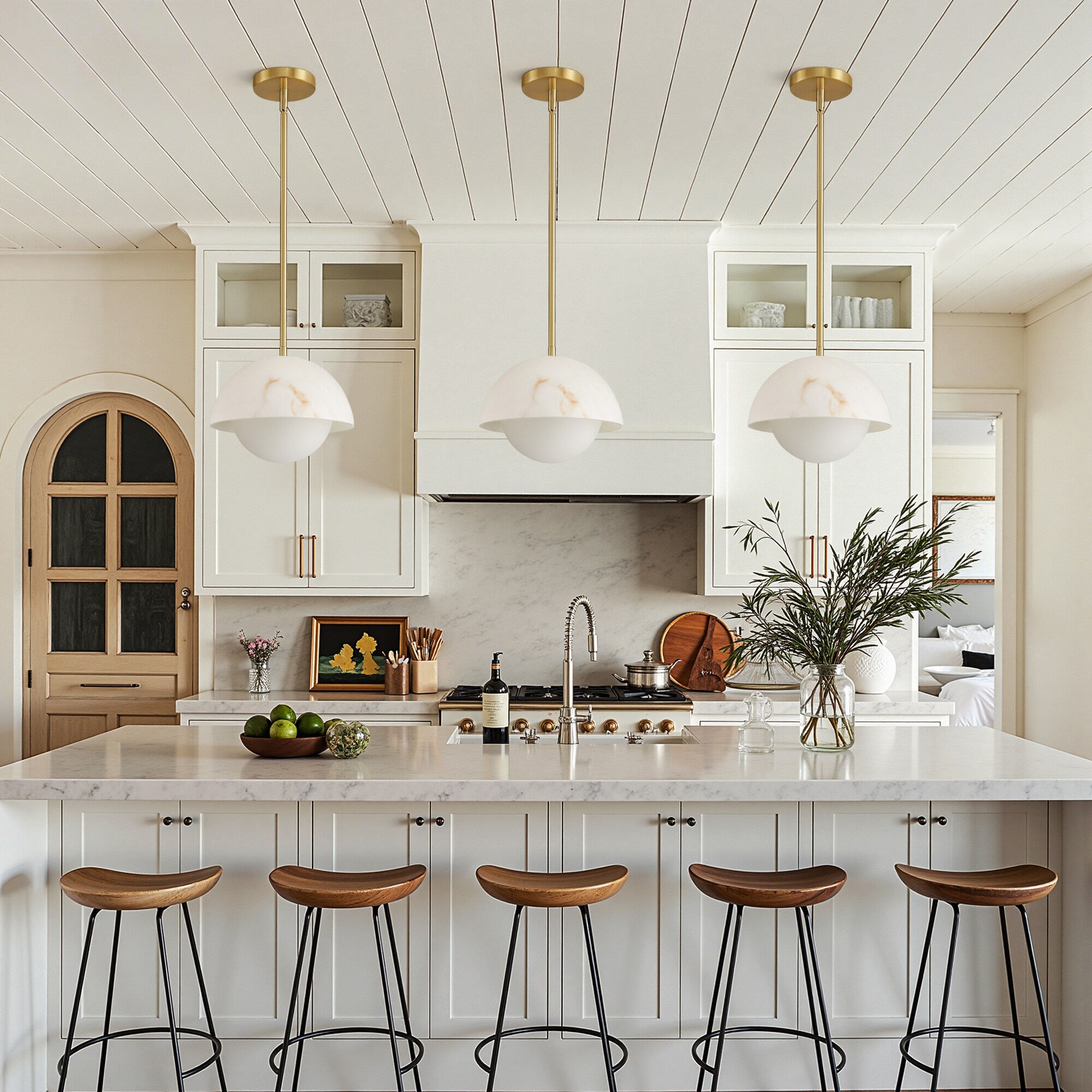 KAISITE 8232PL-01GD-GLS Pendant-Lights - View #4