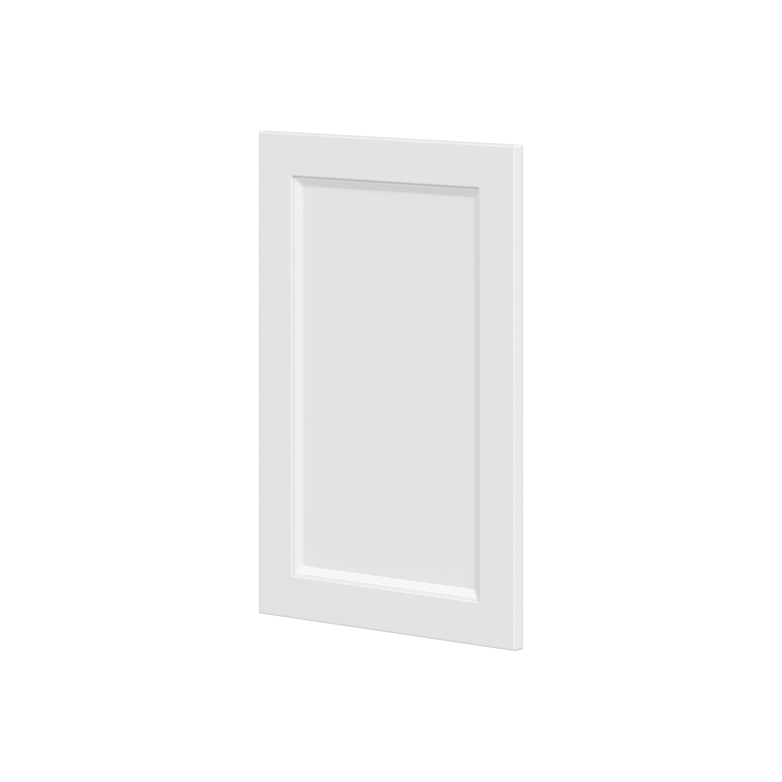 Hugo&Borg DSDR16.525-RI Riviera 16.5-in W x 25-in H Bright White Shaker Base cabinet door (Fits 18-in base box )