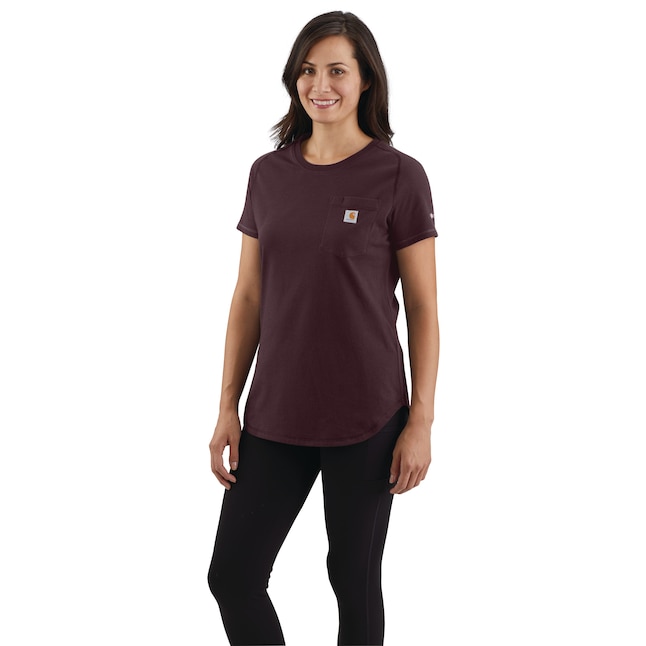 Carhartt Women's Jersey Short Sleeve T-shirt (X-large) in the Tops