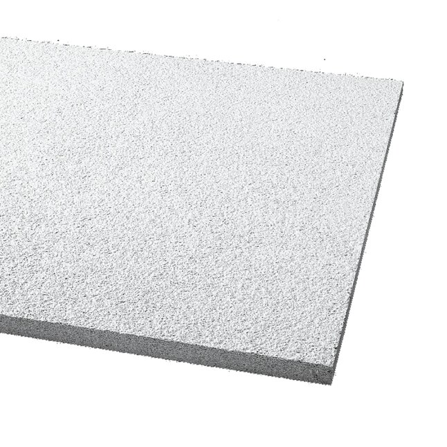 Armstrong Ceilings 24-in x 24-in Cirrus 12-Pack White Textured 15/16-in Drop Acoustic Panel Ceiling Tiles Armstrong Ceilings 24-in x 24-in Cirrus 12-Pack White Textured 15/16-in Drop Acoustic Panel Ceiling Tiles