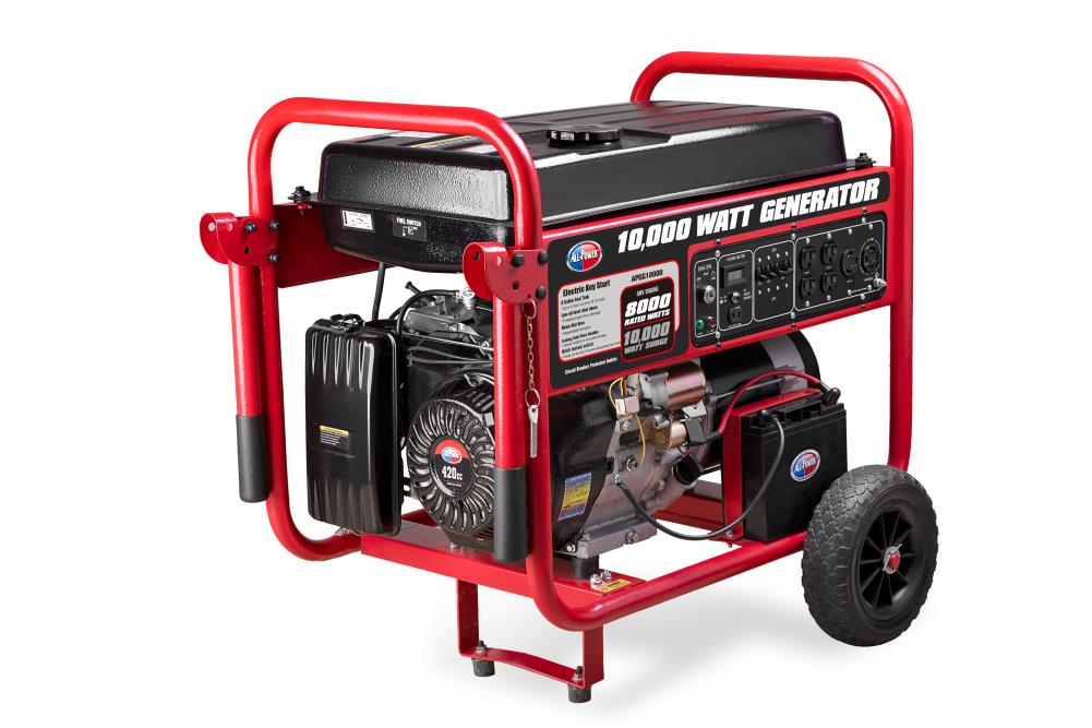 All Power 8000-Watt Gasoline Portable Generator at Lowes.com