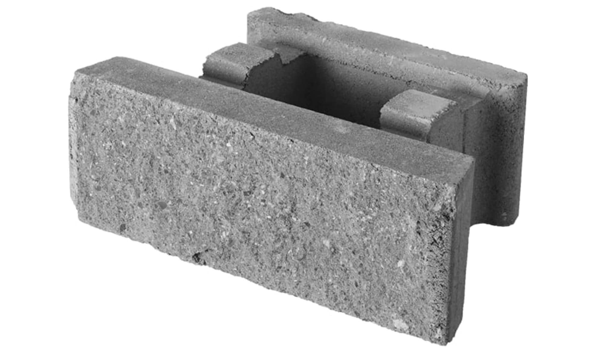 Pavestone 77105 8-in H x 18-in L x 12-in D Tan Concrete Retaining wall block