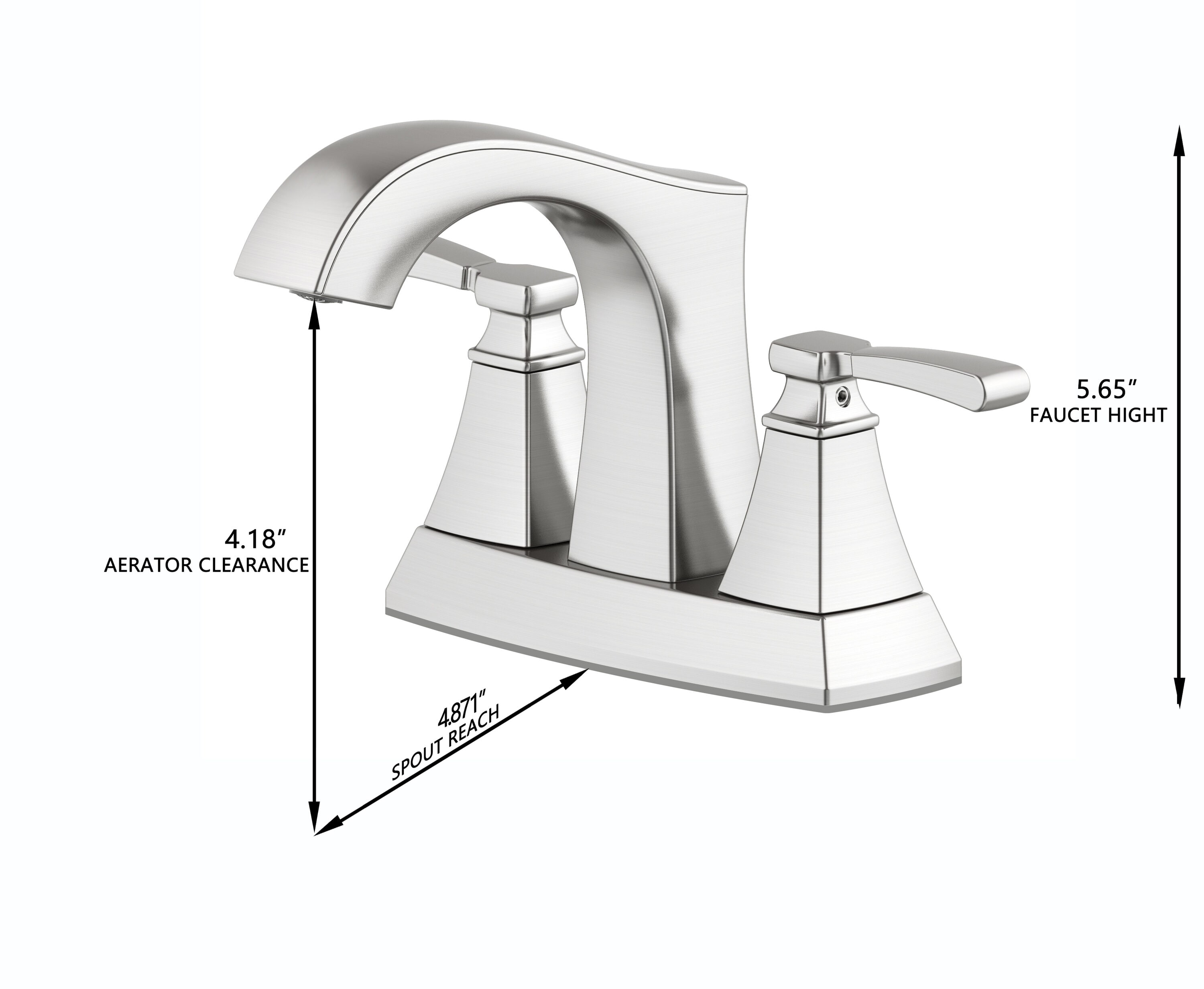 allen + roth 67123W-6104 Lavatory-Faucets - View #7