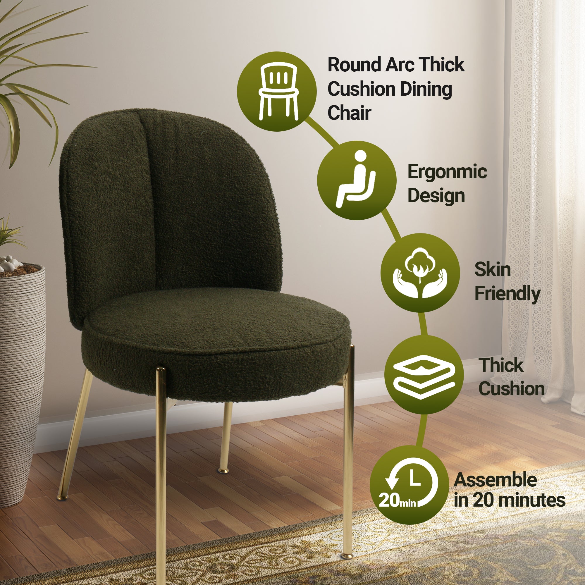 Boyel Living BL-DMTEDDY05 Dining-Chairs - View #7