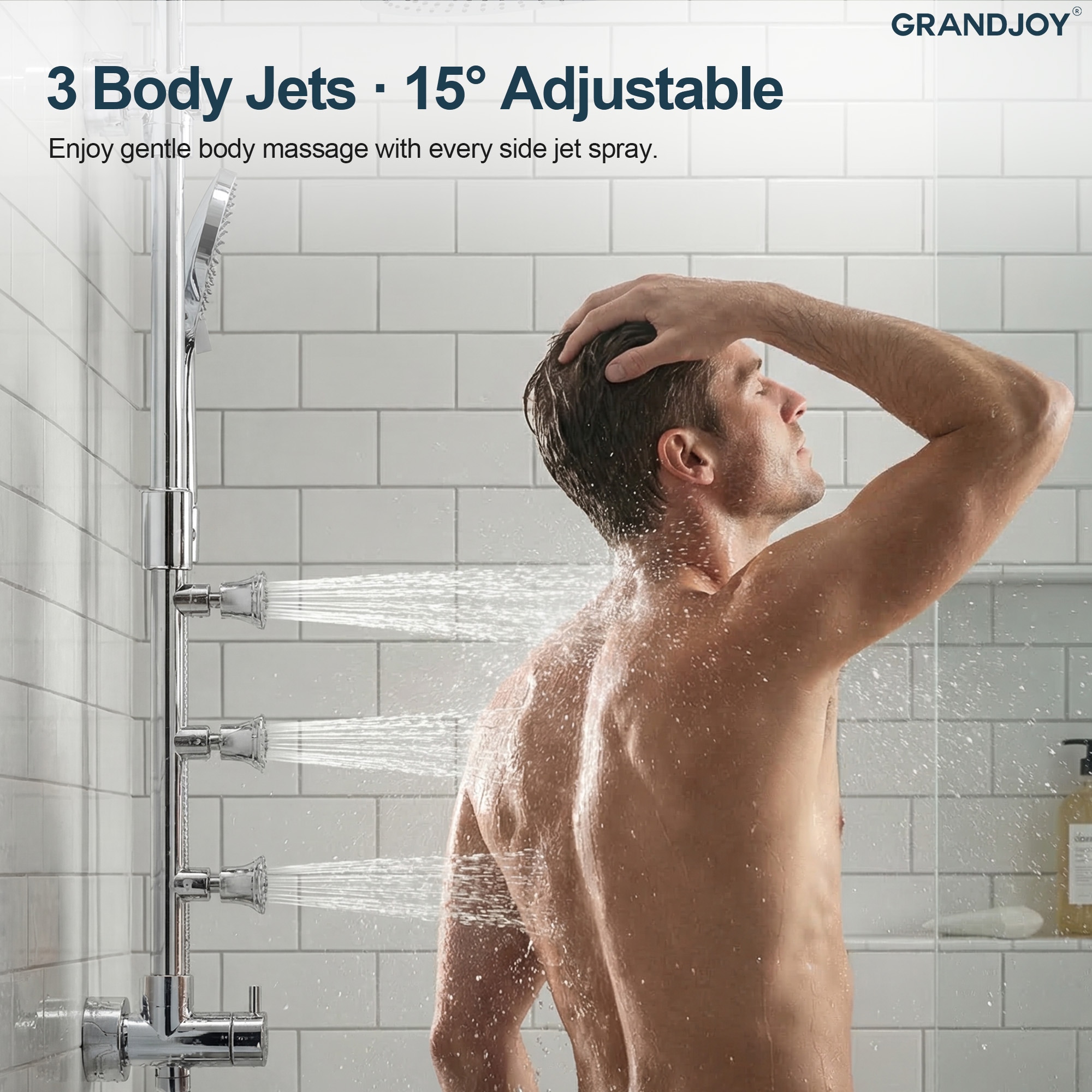 GRANDJOY SGF11GJ-54-CH Tub-Shower-Faucets - View #8