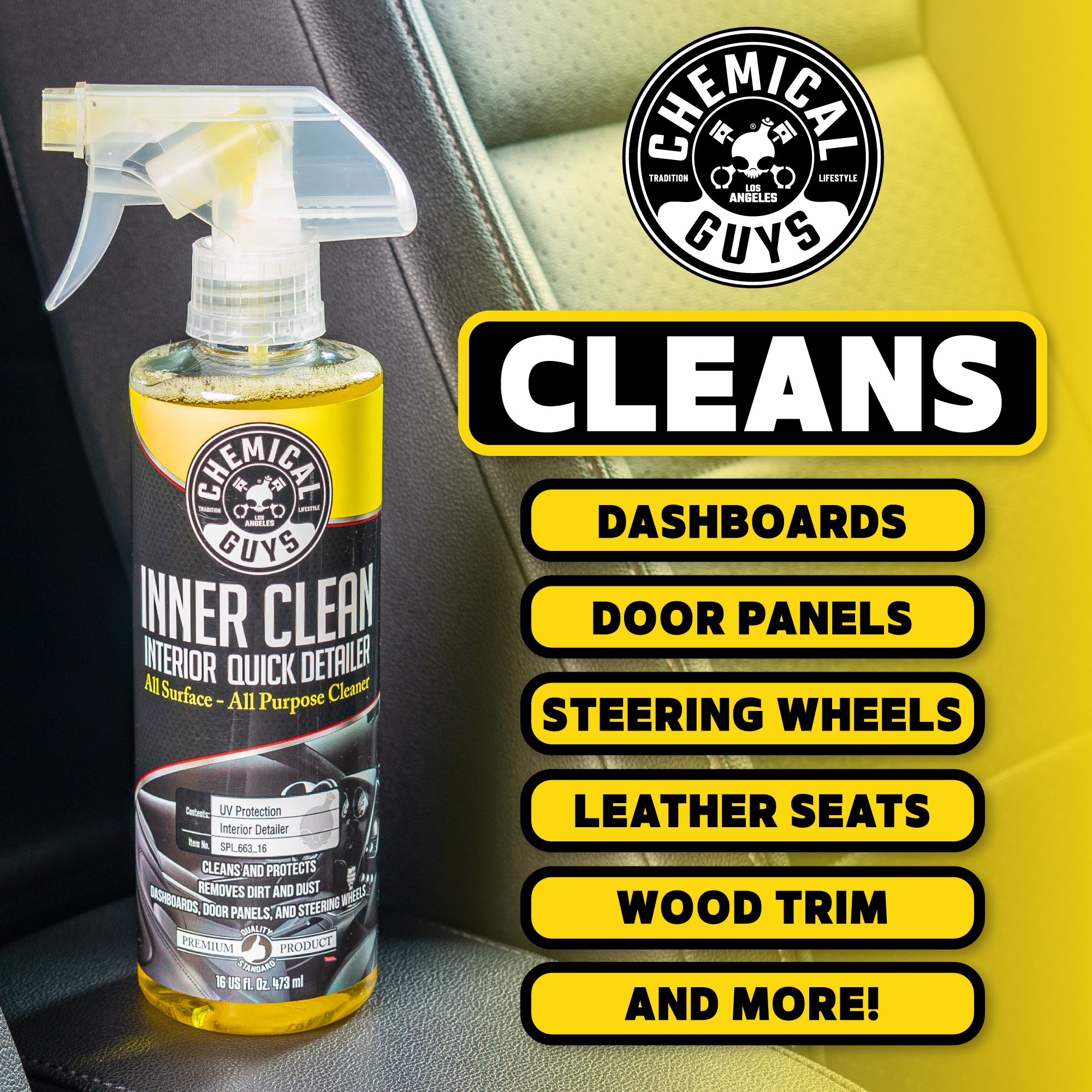 Chemical Guys SPI66316 Car-Interior-Cleaners - View #3